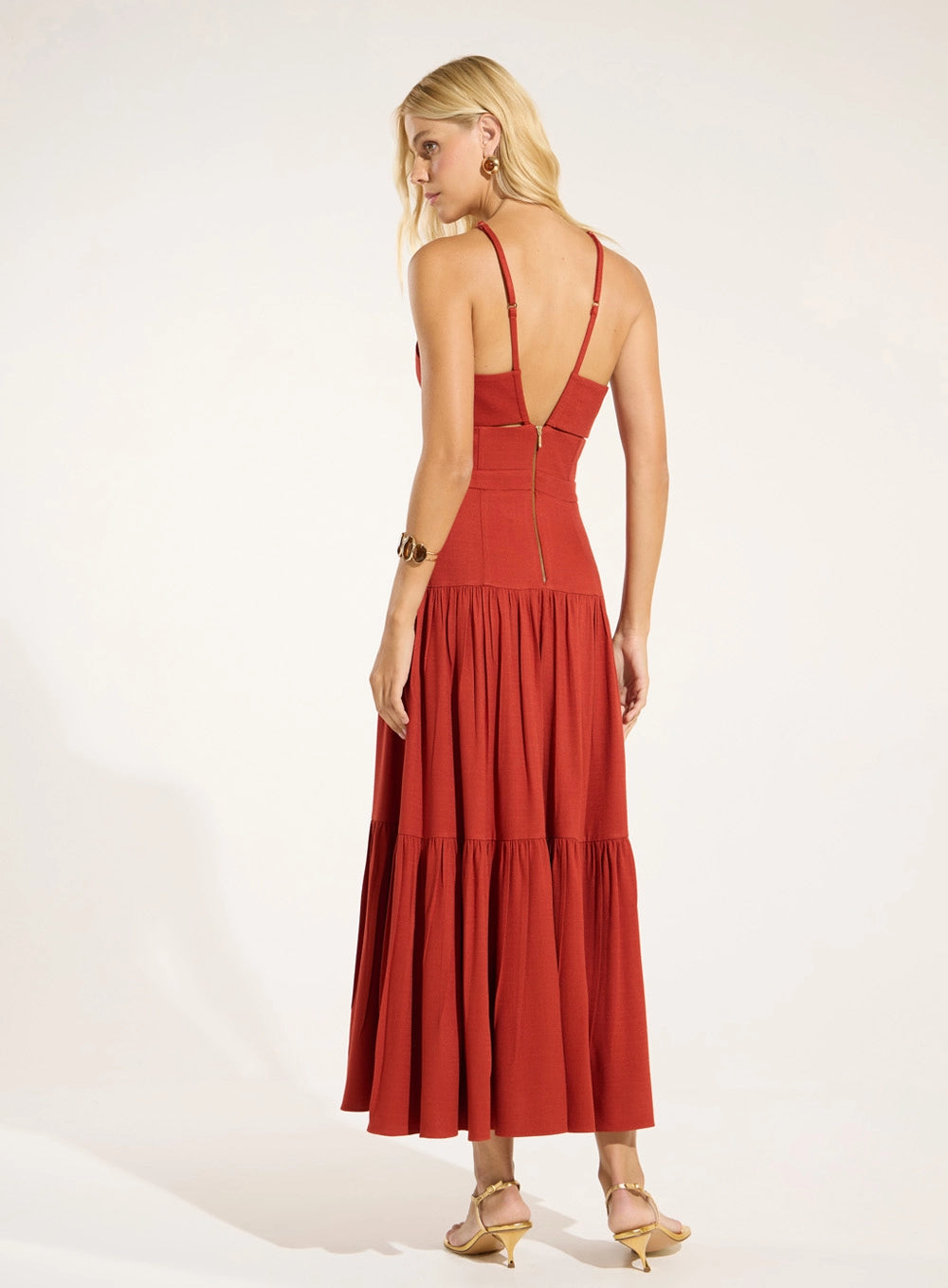 SK LAYERED MAXI MIDI DRESS