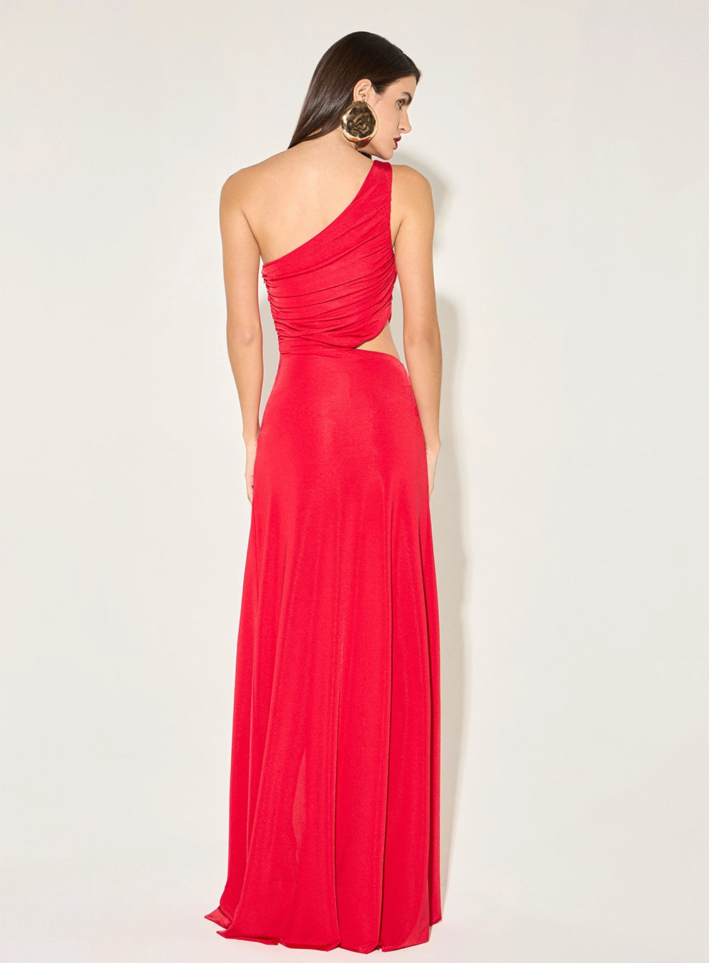 TD LONG STRATEGIC CUT OUT DRESS