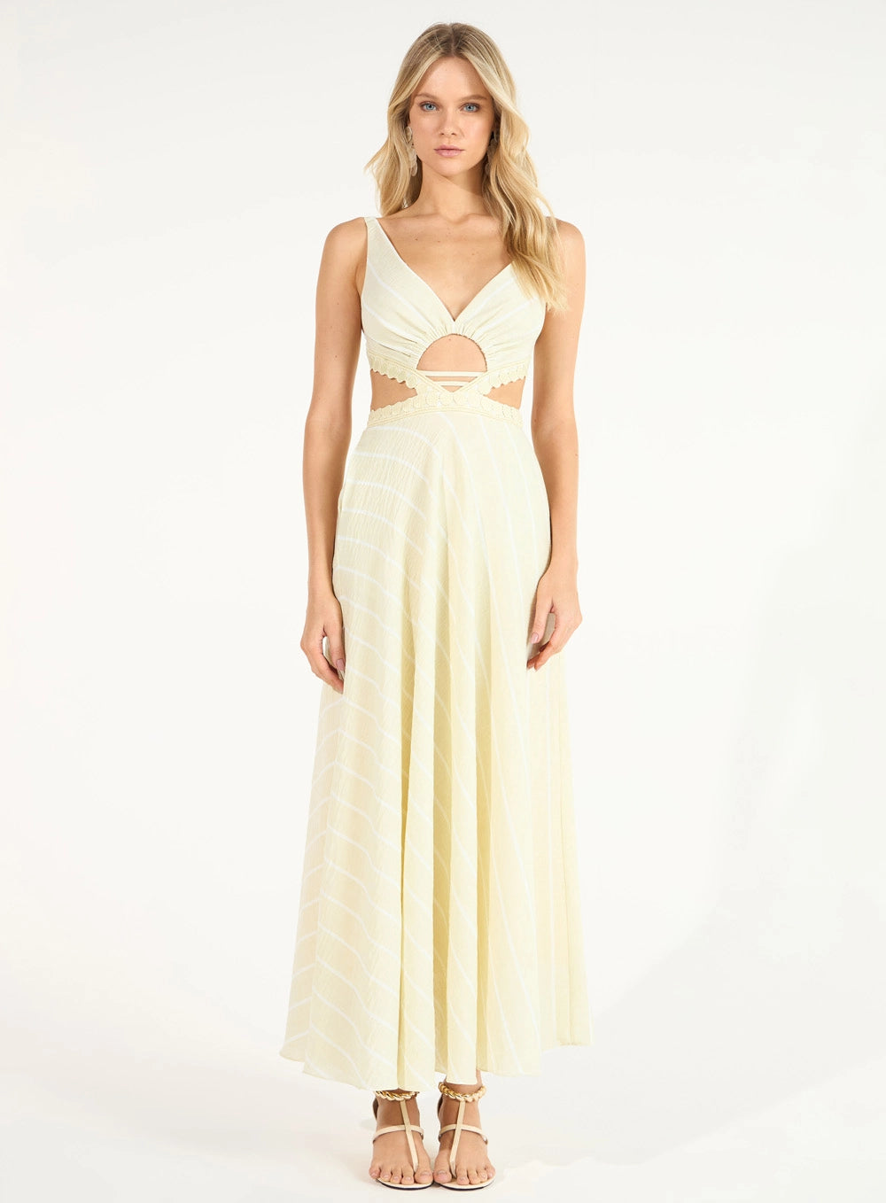 SK CUT OUT FLOWER DRESS