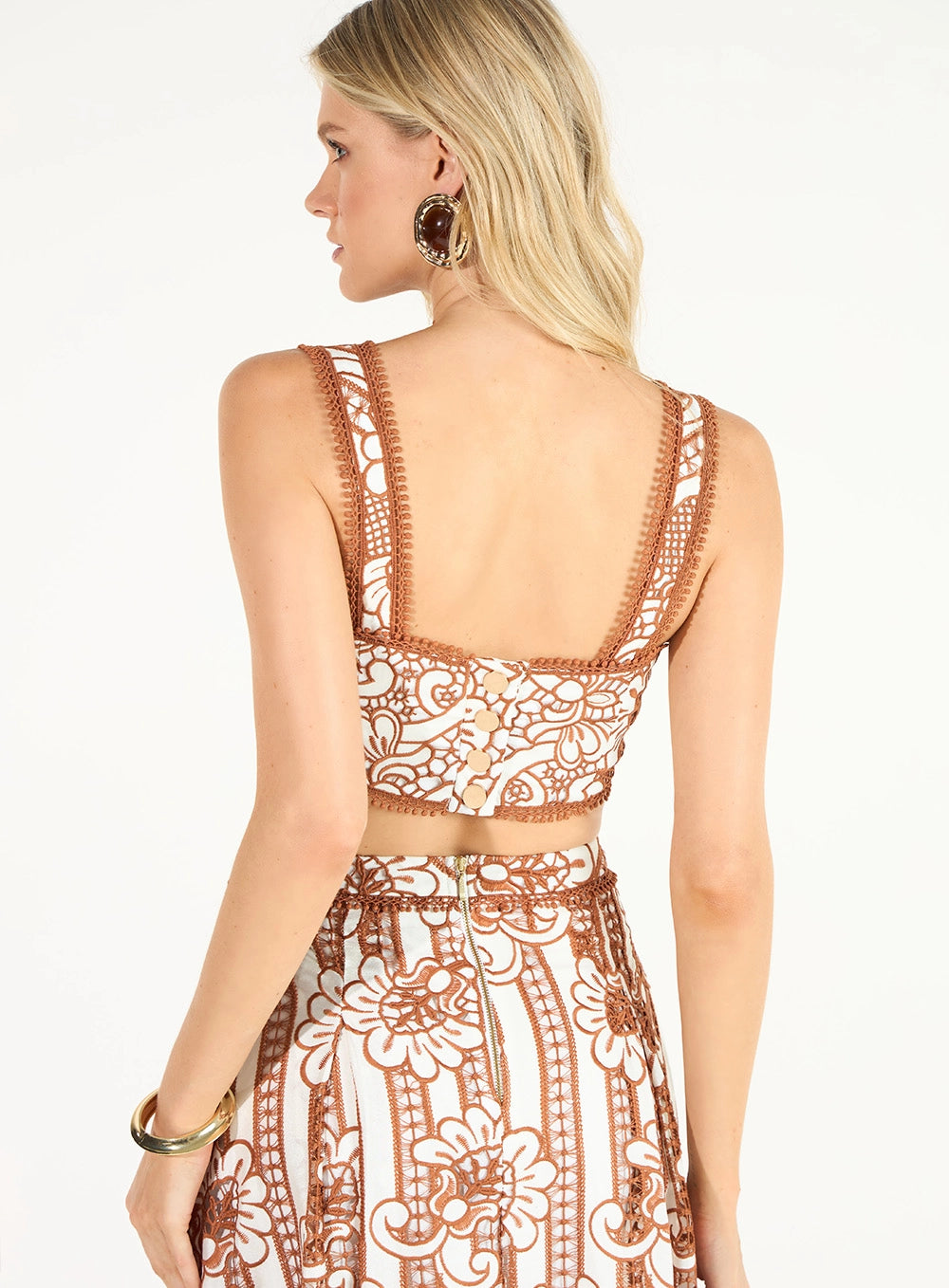 SK FLOWER LACE MATCHING SET