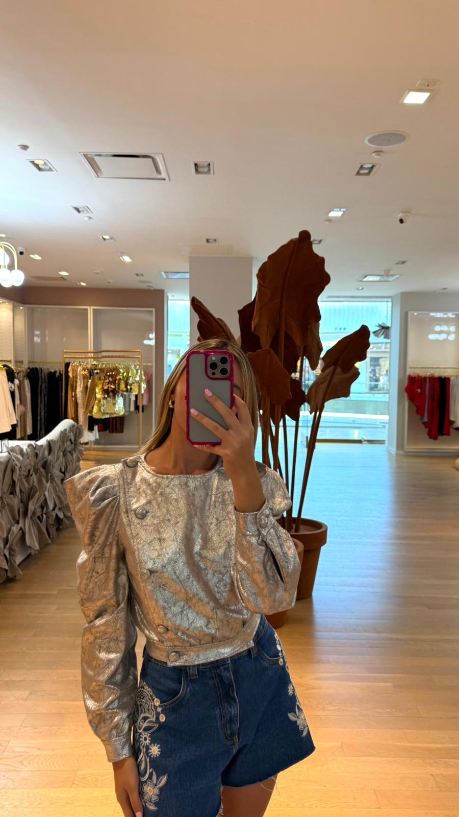 TD METAL LONG SLEEVE TOP