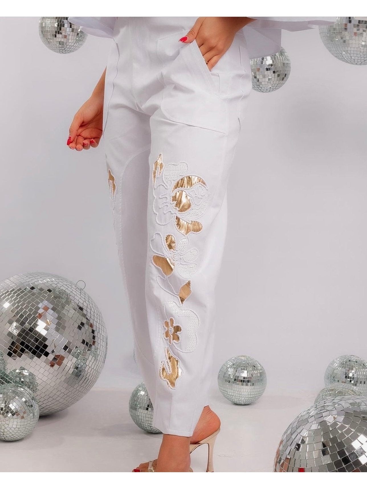 AMAR GOLD PANTS