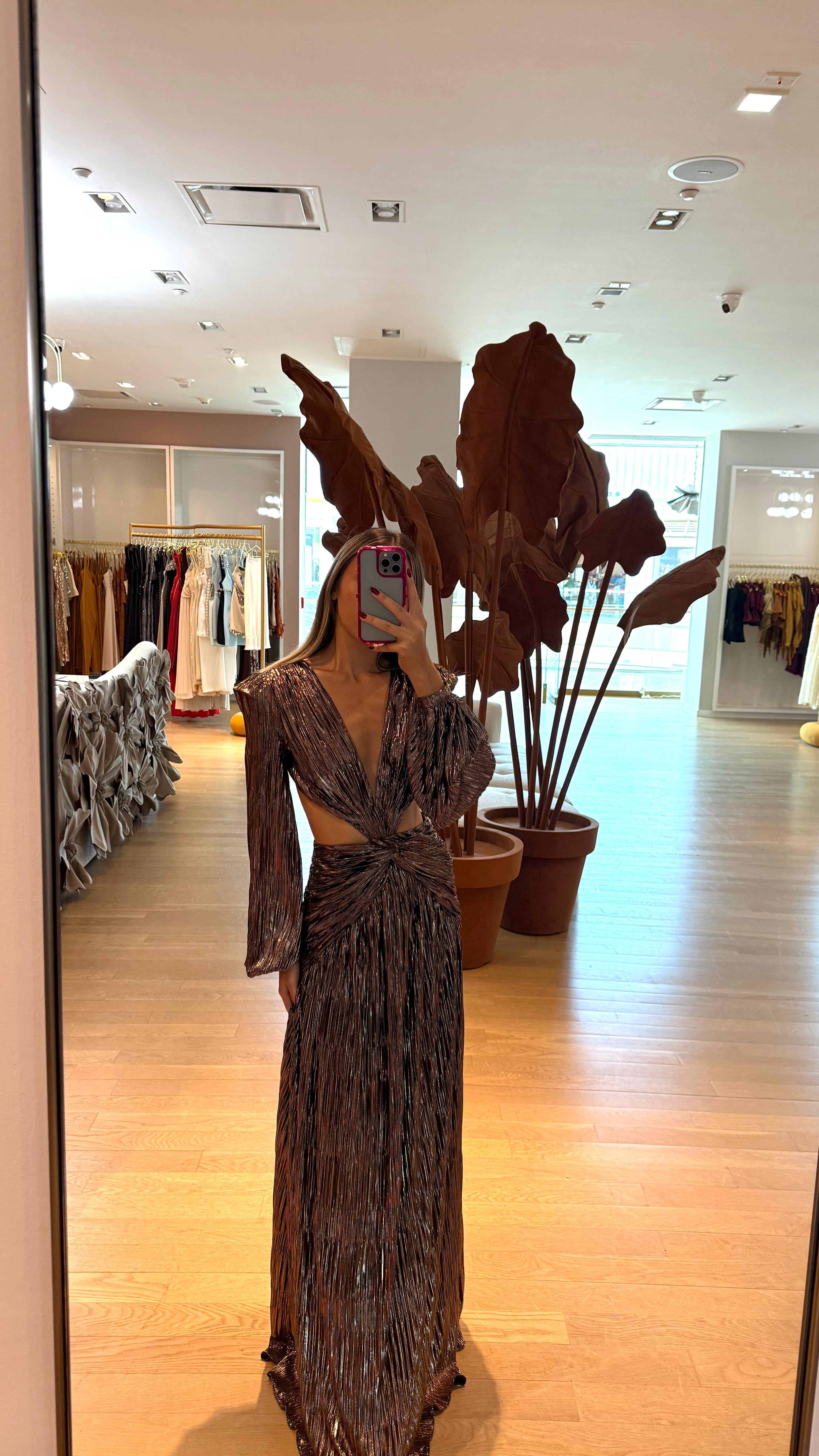 PB METALLIC DRESS