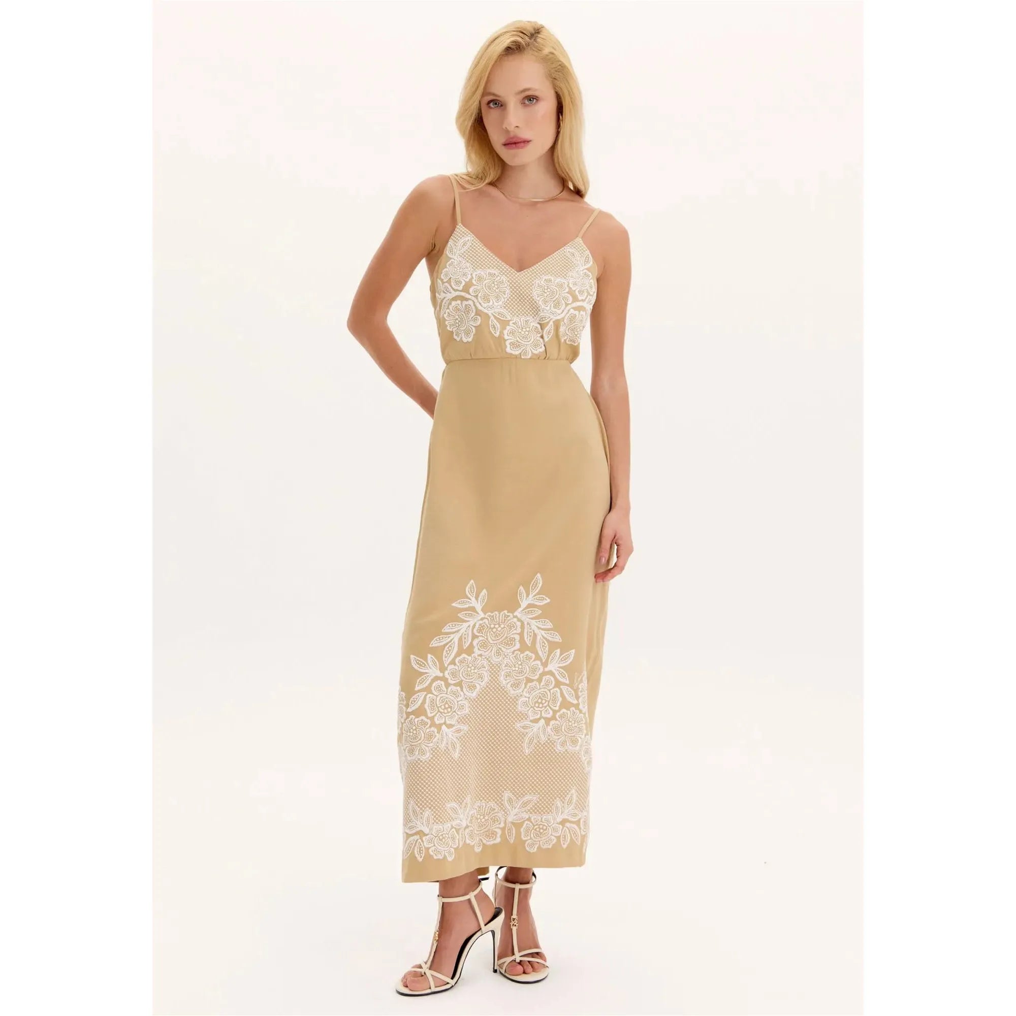 LP MIDI FLORAL DRESS