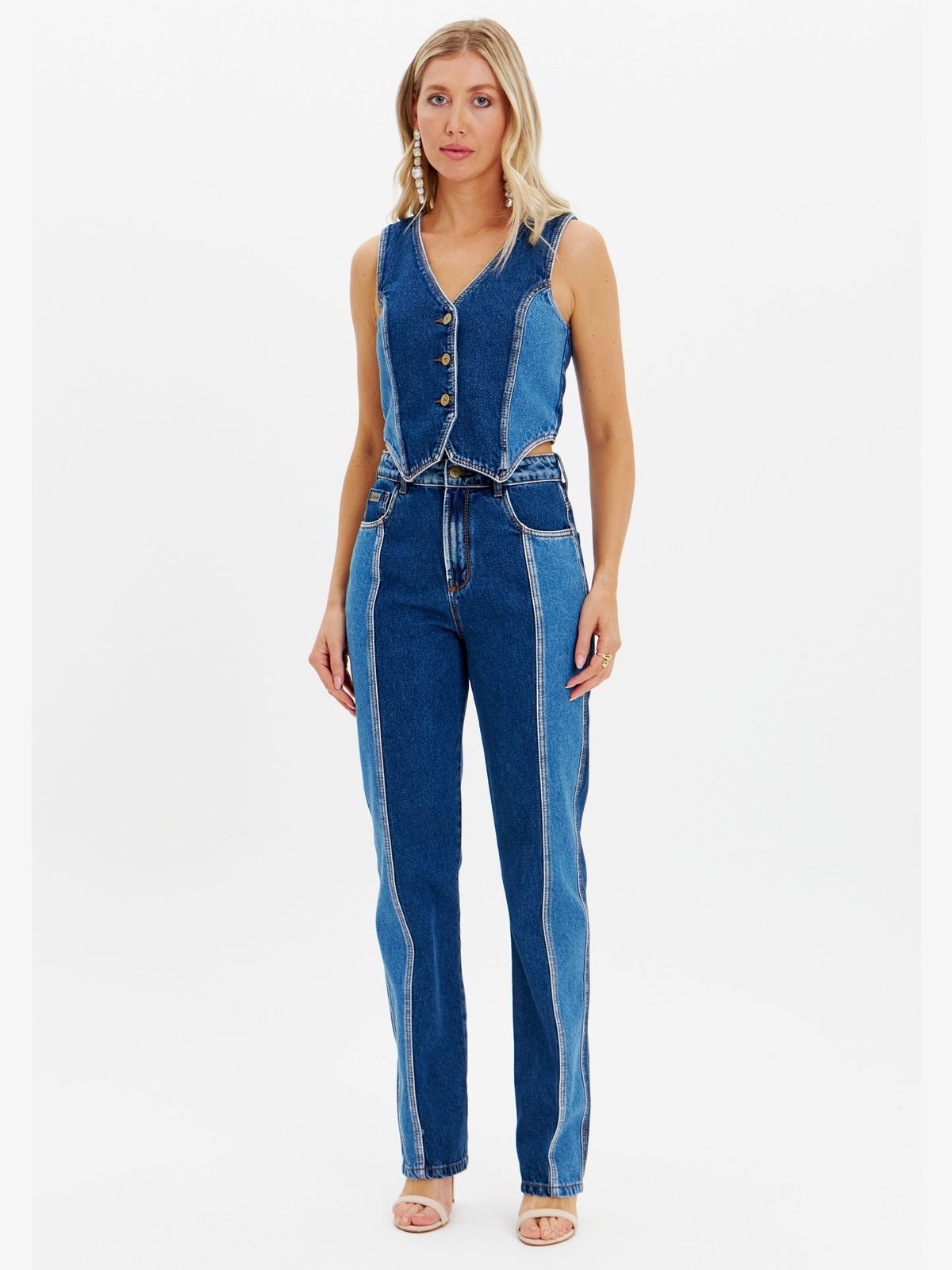 AMAR TWO TONE JEAN
