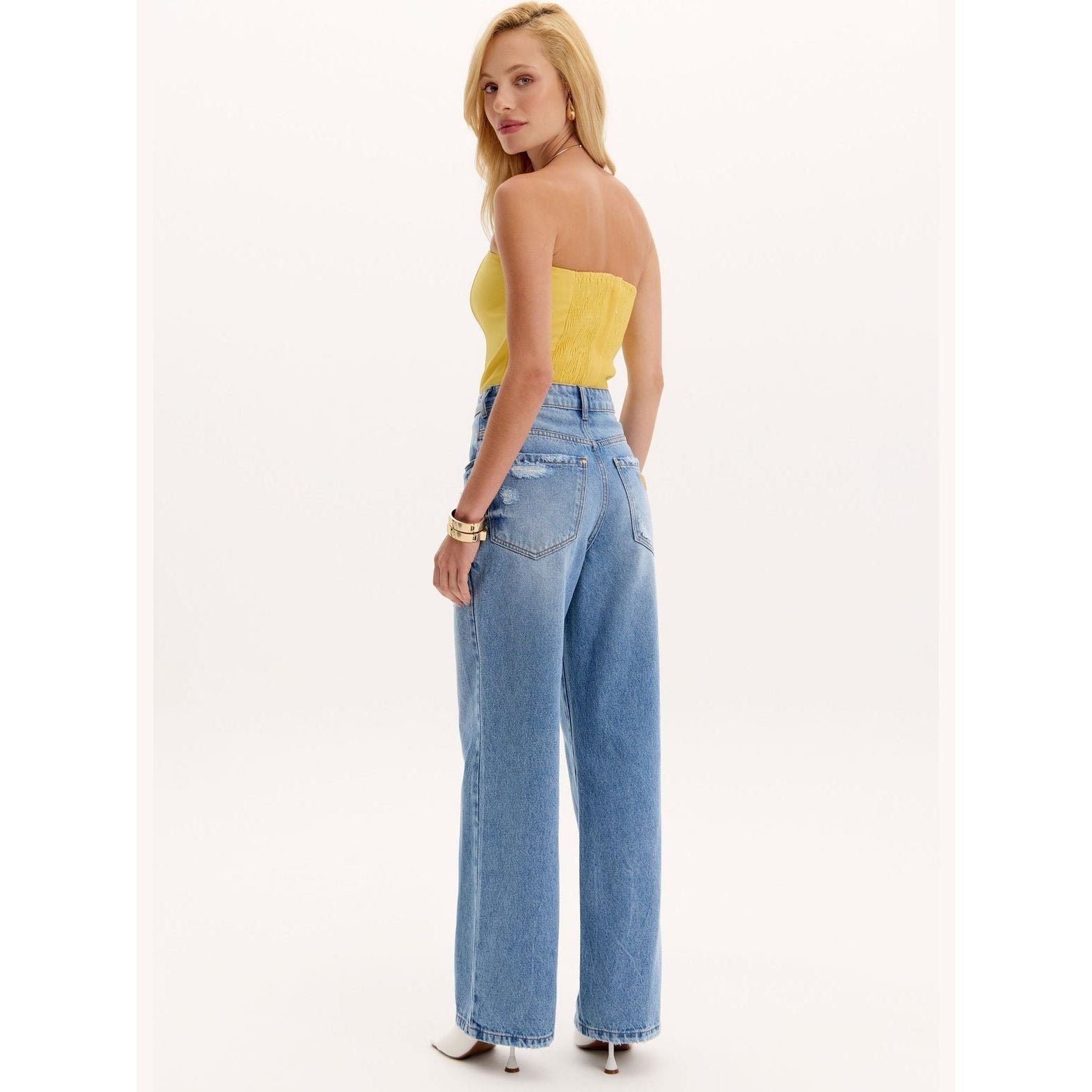 LP FULL LENGHT FLOWER JEANS