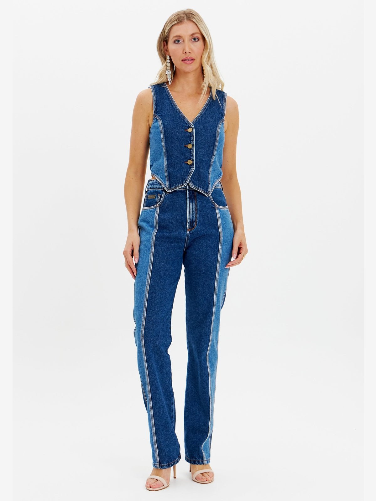 AMAR TWO TONE JEAN