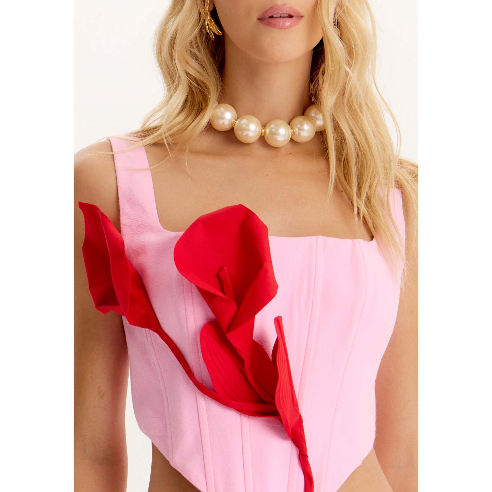 AMAR HIGH WAISTED FLOWER SET