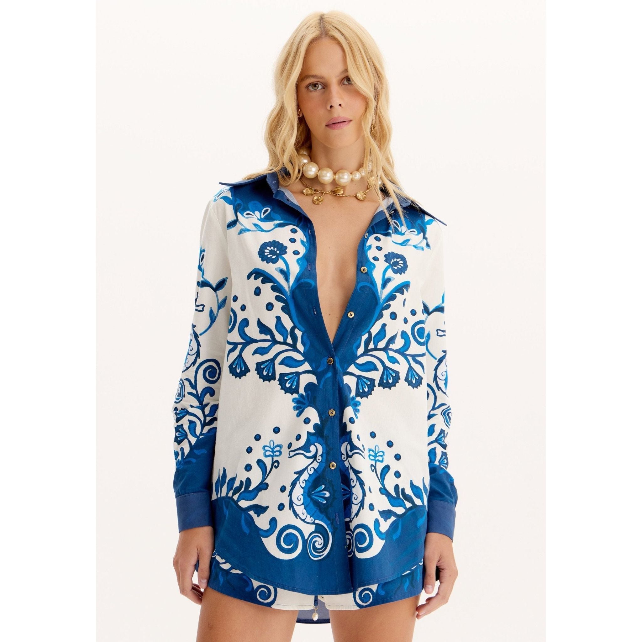 AMAR SEA HORSE SHIRT