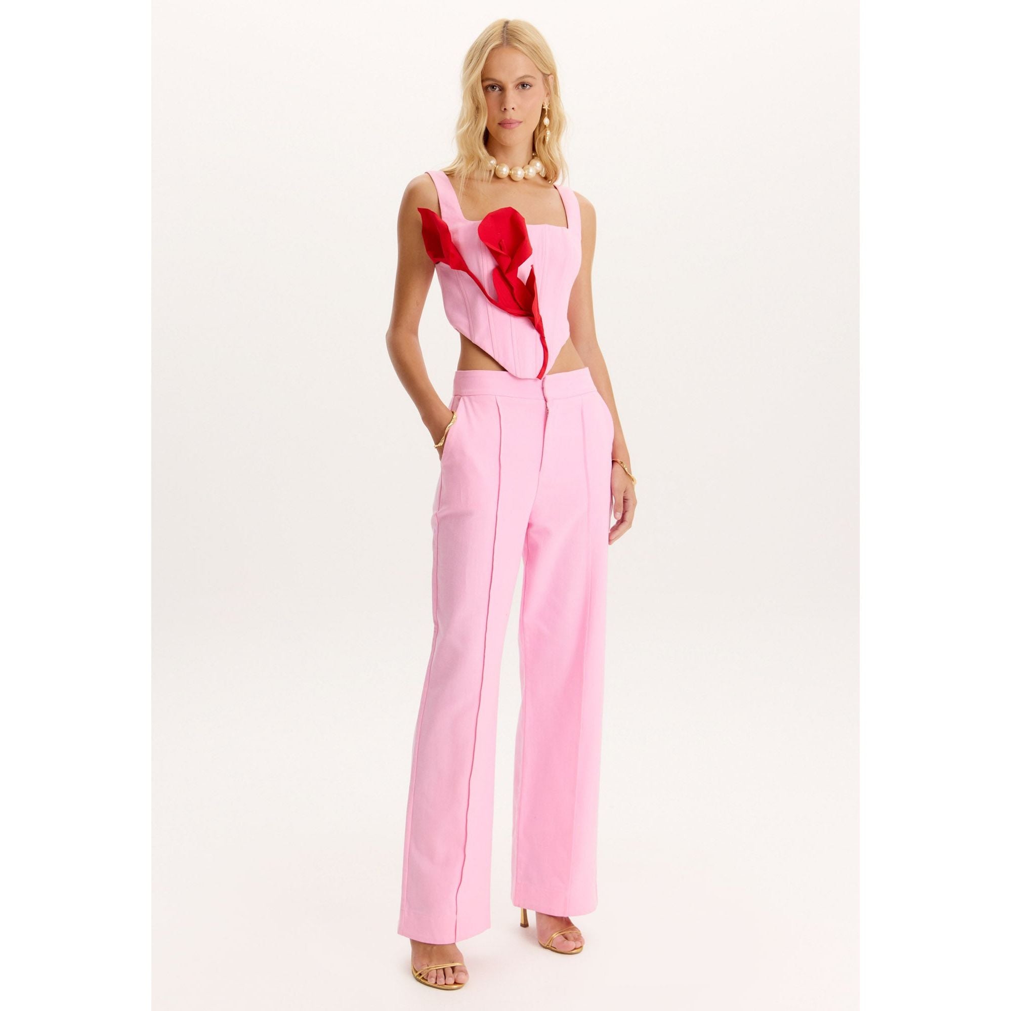 AMAR HIGH WAISTED FLOWER SET