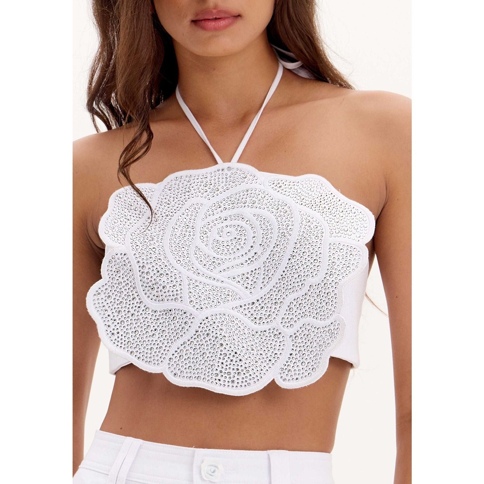 SHINE CROPPED TOP