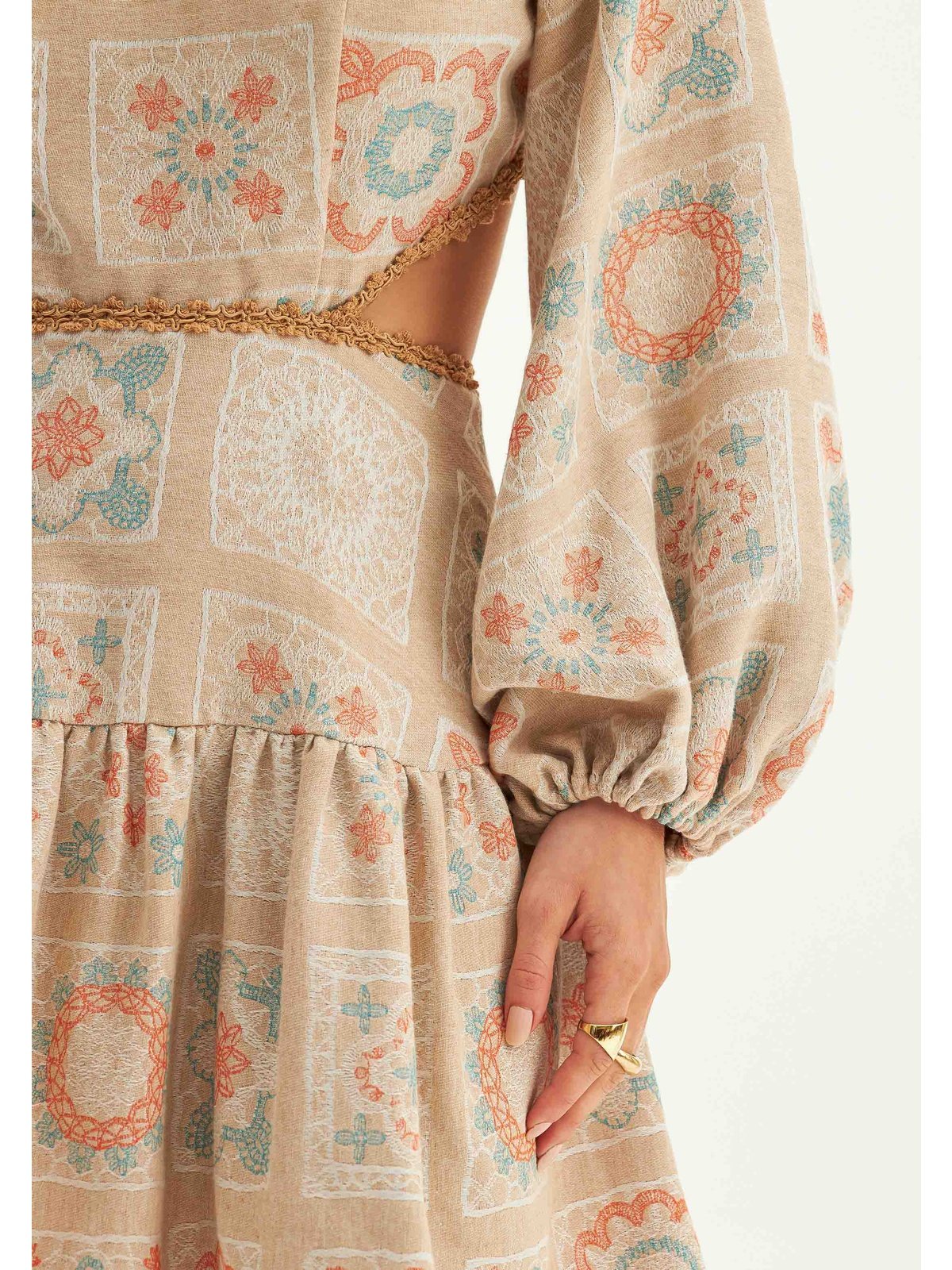 LP Mandala Short Backless Dress