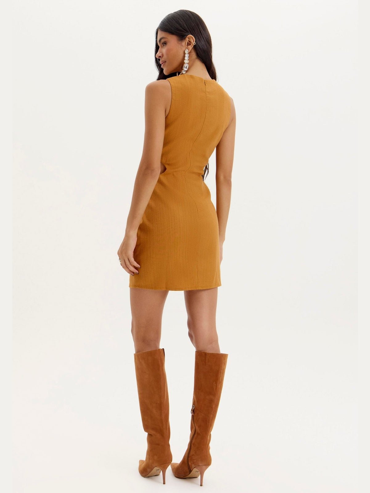 AMAR SHORT EMBROIDERED DRESS
