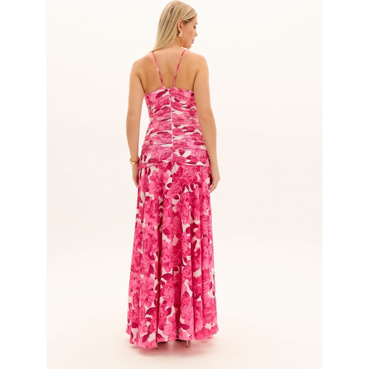 AMAR PEONIES PINK DRESS