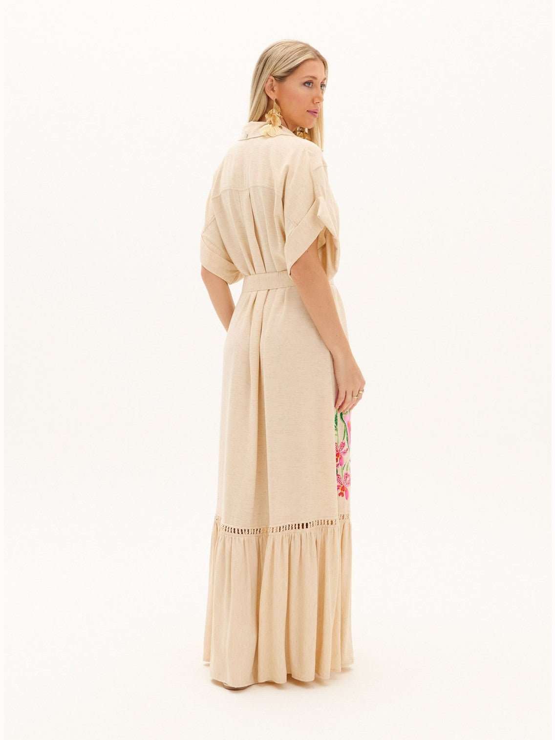 AMAR LONG EMBROIDERY CHEMISE