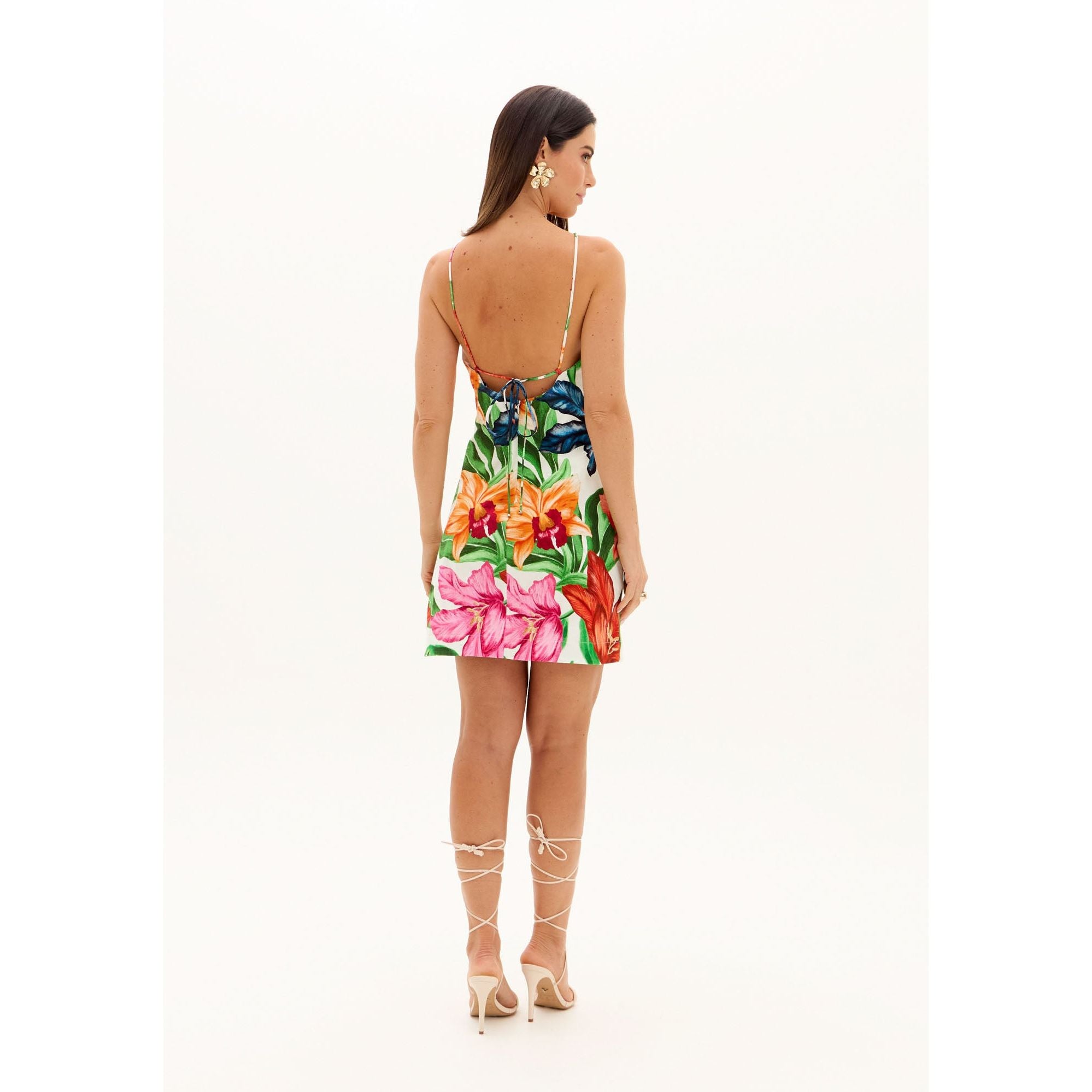 AMAR BODYCON FLORAL DRESS