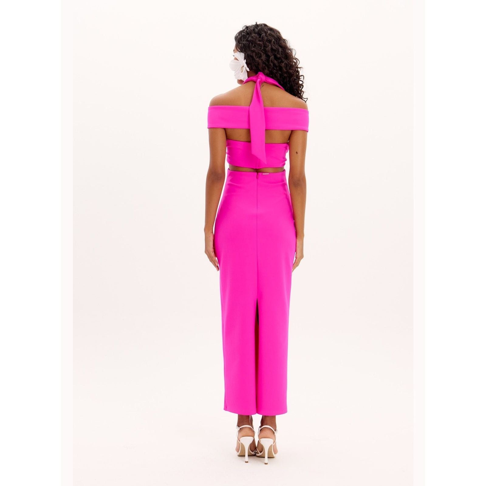 LP MANGA SUPER MIDI DRESS