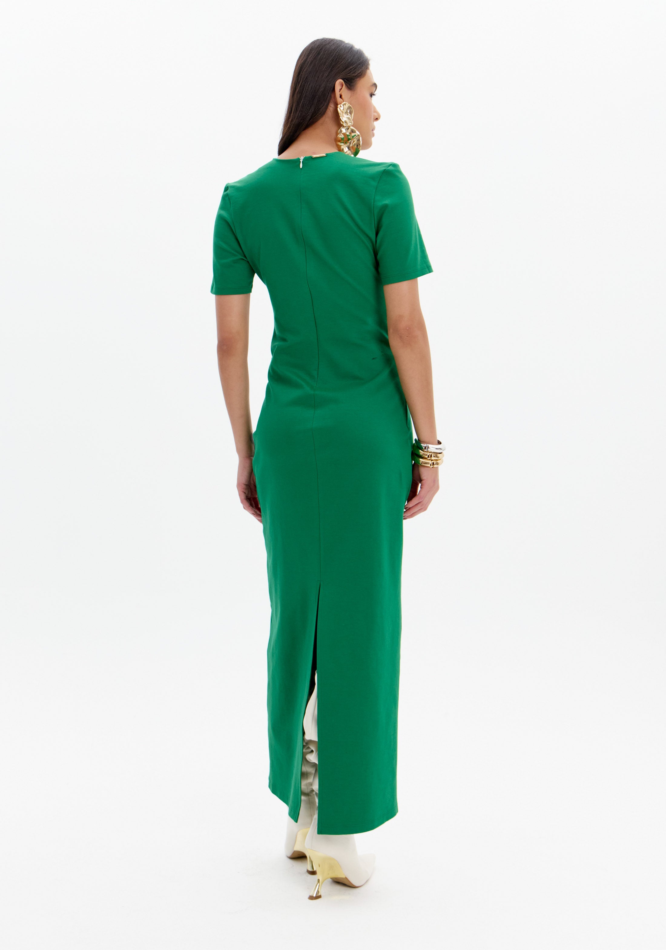 LP SUPER MIDI GOLD DETAIL DRESS