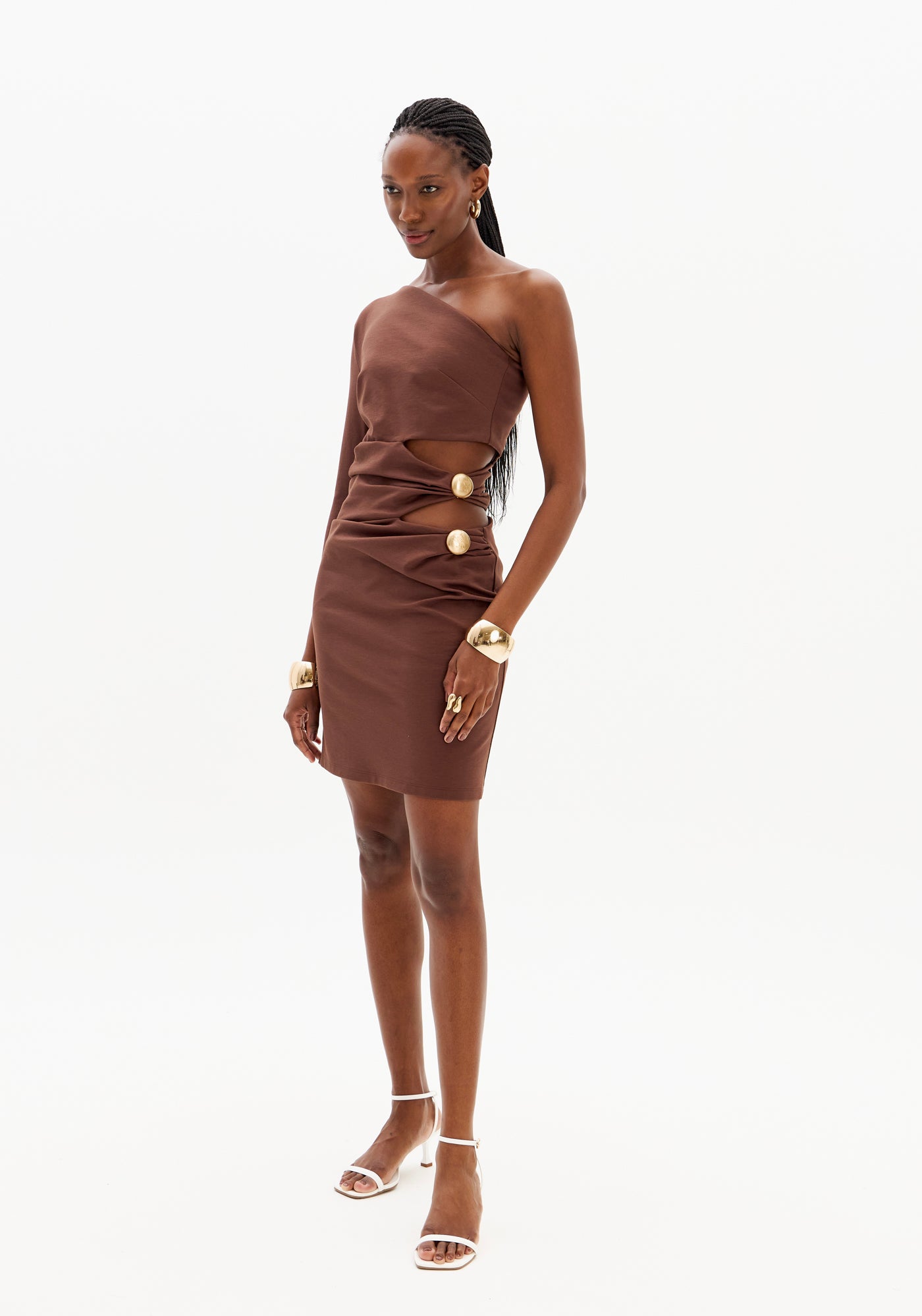 LP SHORT ONE SHOULDER DRESS