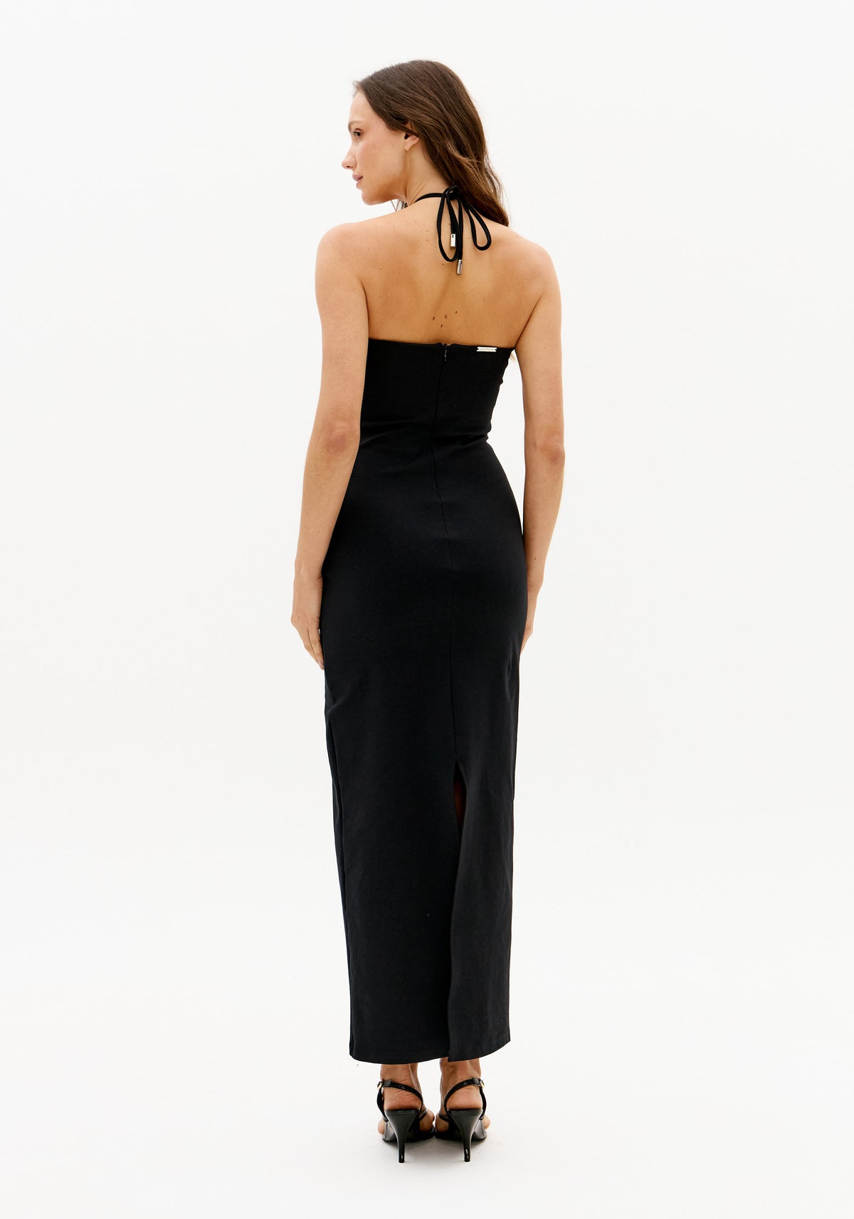 LP GOLD DETAIL BLACK DRESS
