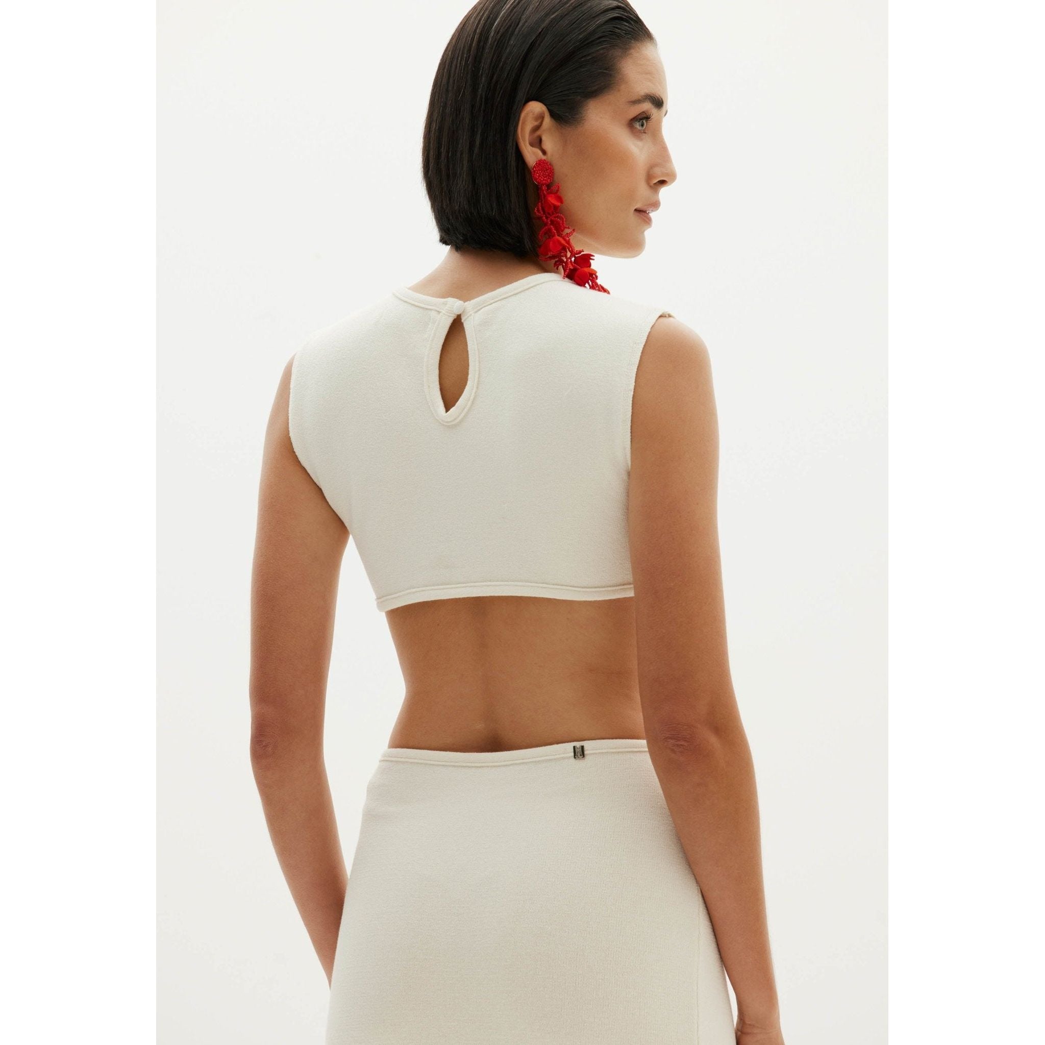 AMAR BODYCON WHITE DRESS