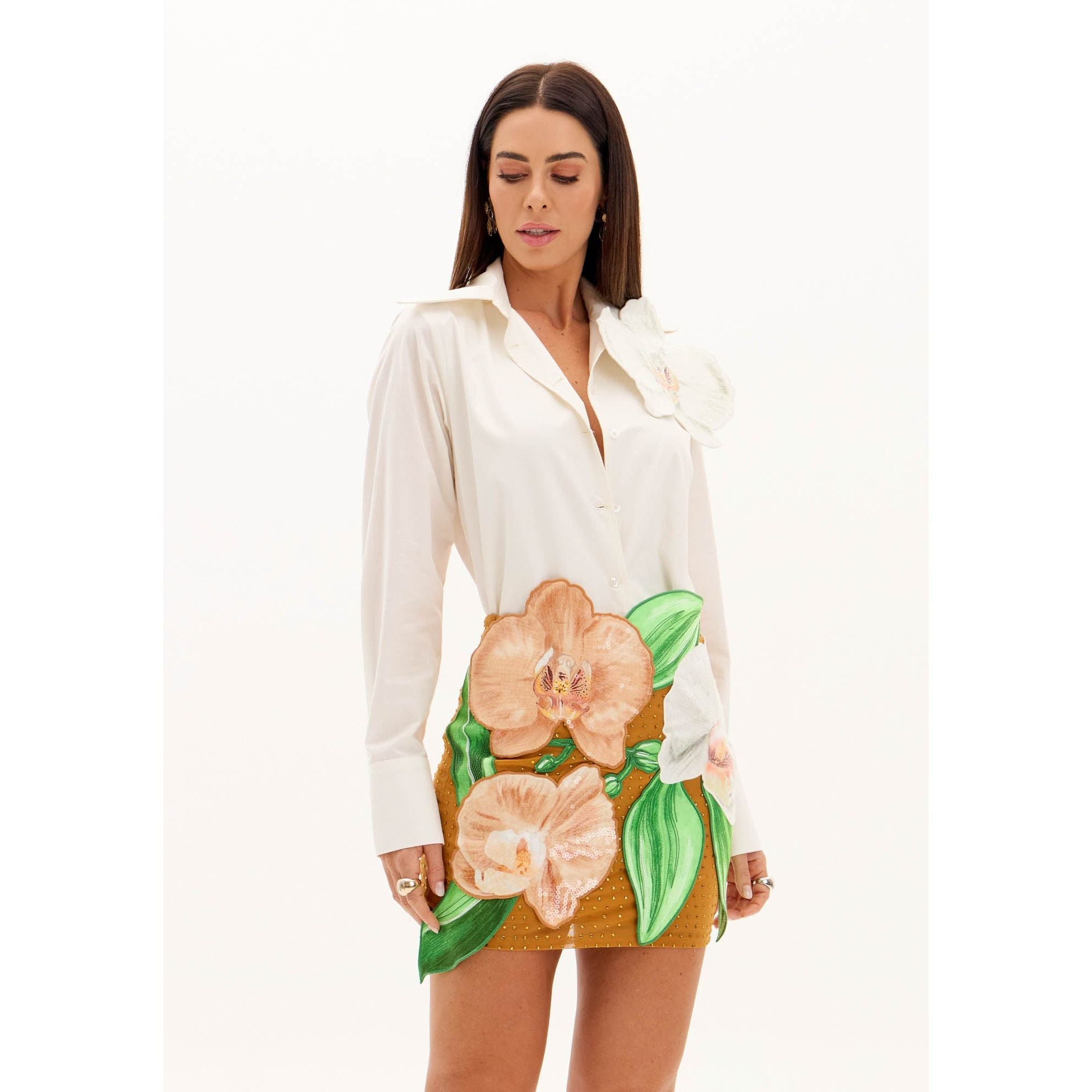 AMAR SPARKLY FLOWERS SET