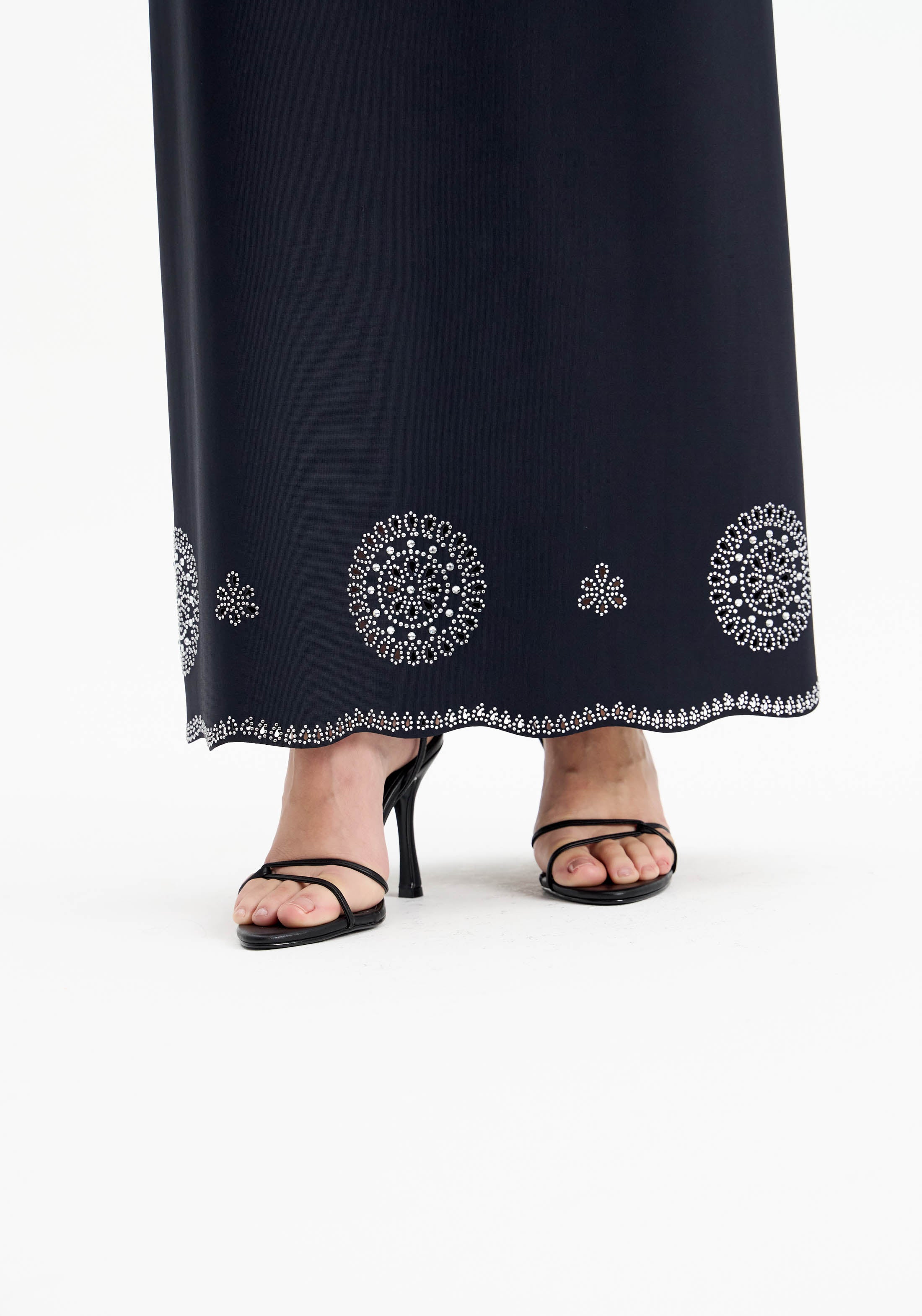 AMAR BACKLESS LONG DRESS