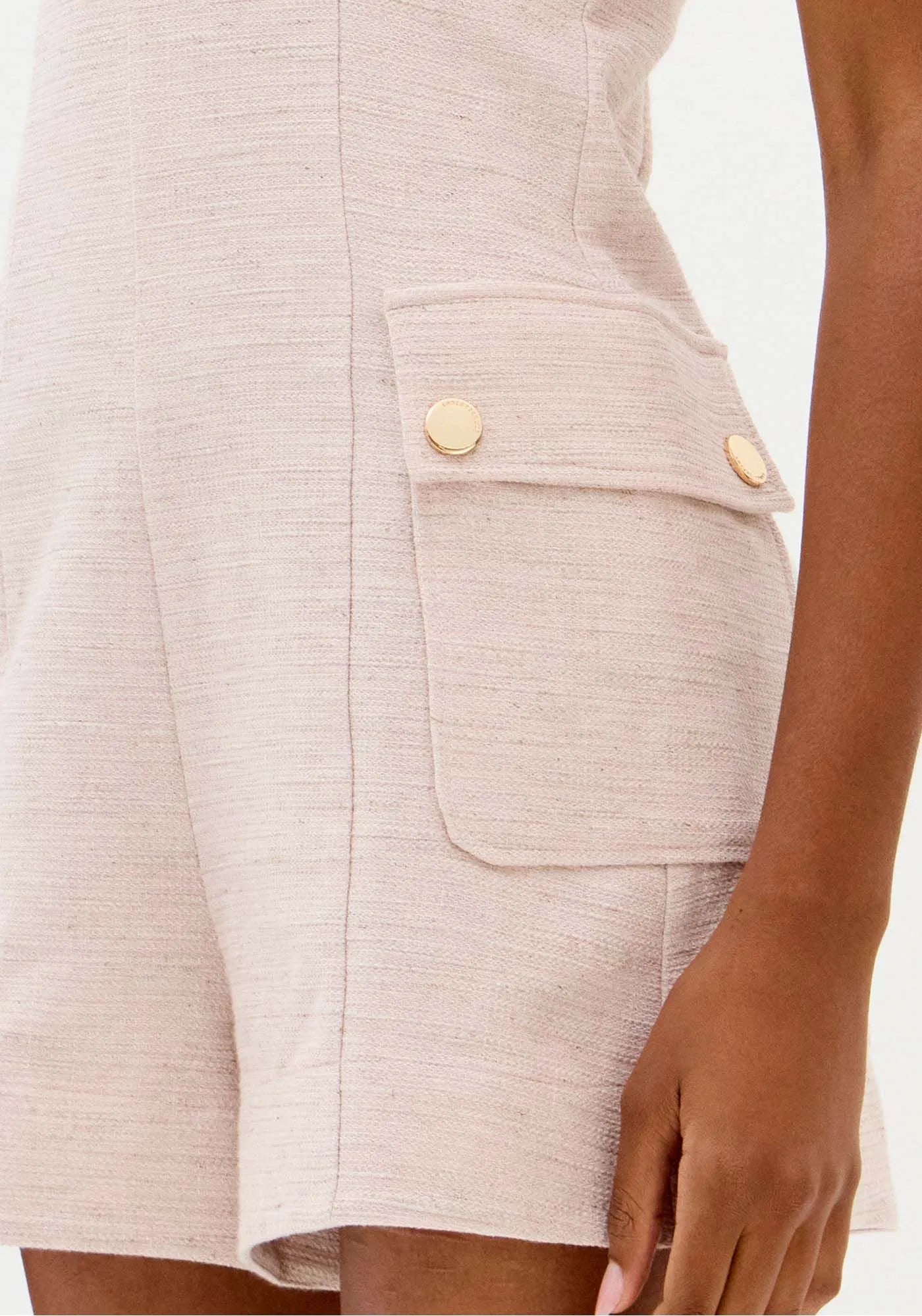 LP SHORT JUMPSUIT WITH STRAPS