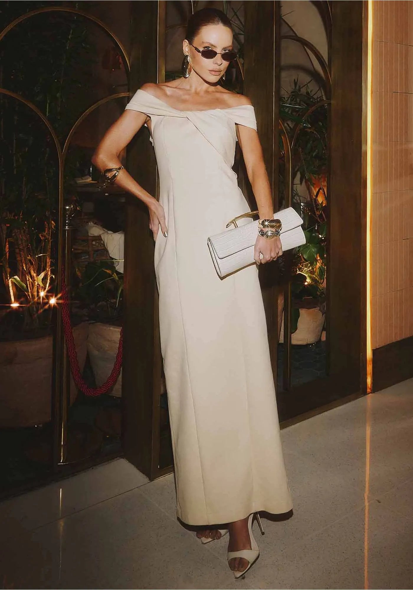 LP OFF THE SHOULDER DRESS