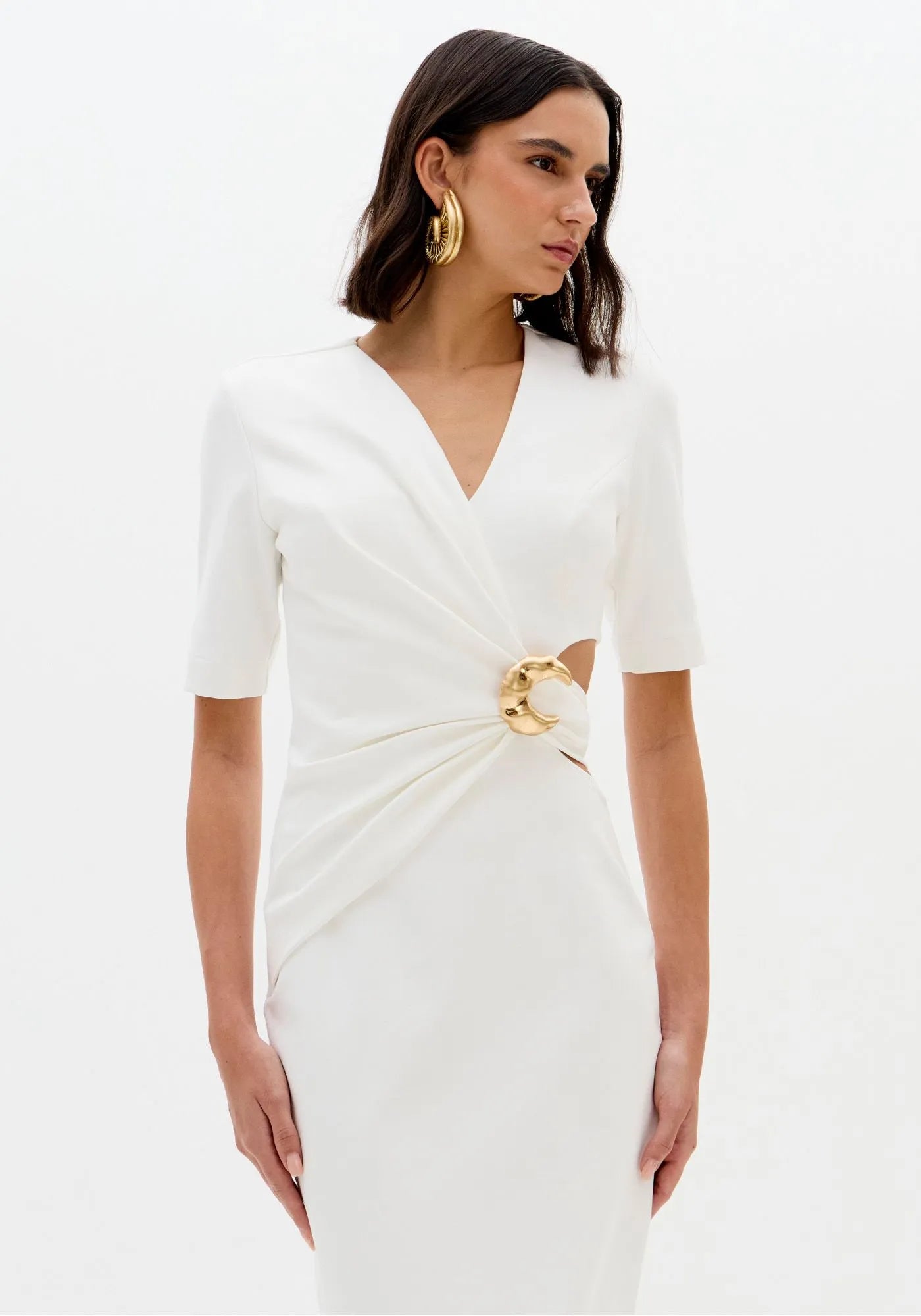 LP SUPER MIDI CUT OUT DRESS