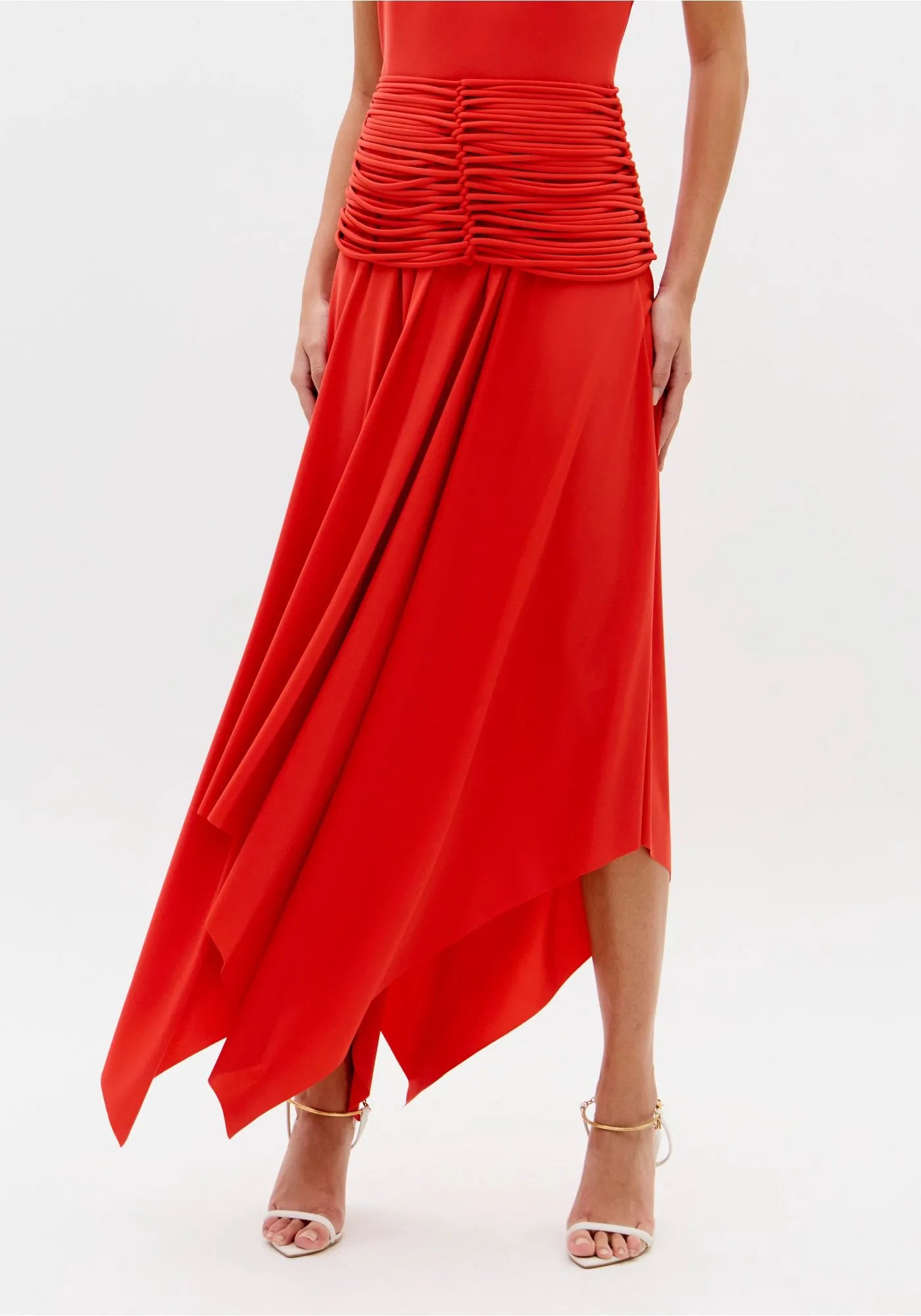 LP MACRAME INTENSE RED DRESS