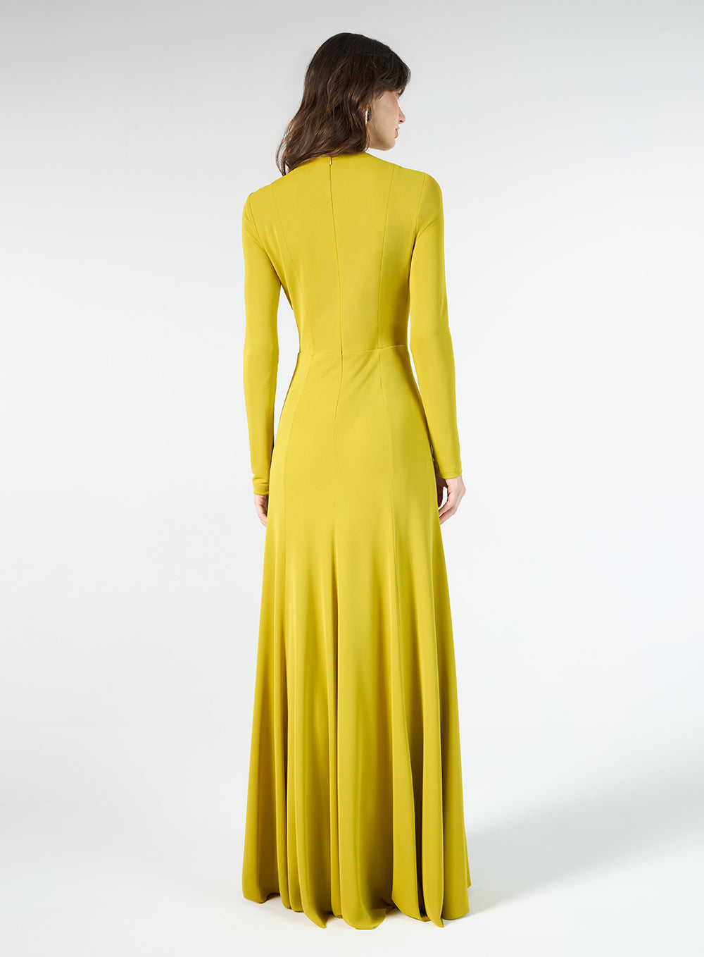 SK GREEN LONG SLEEVE DRESS