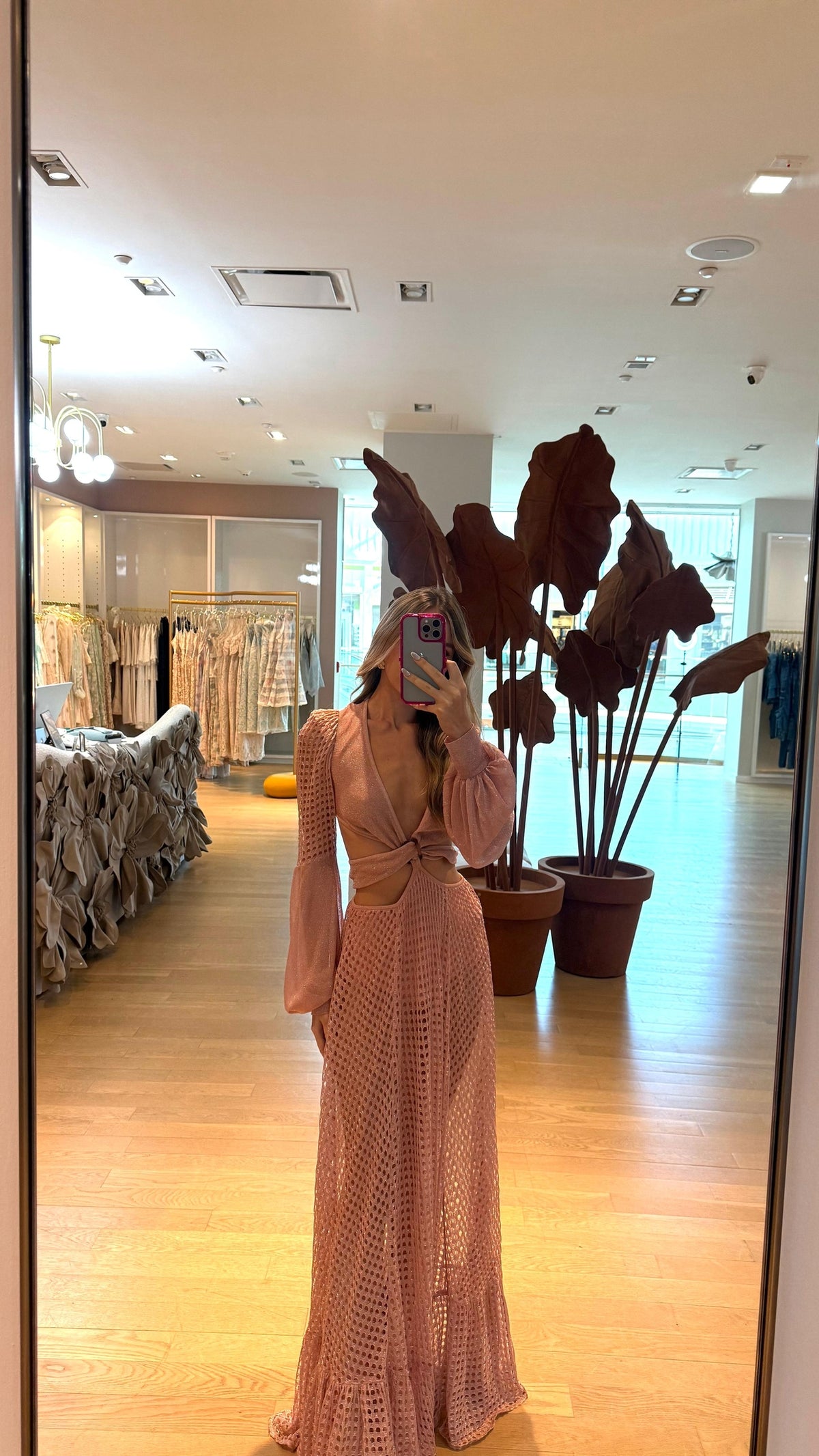 SK RUNWAY ROSE DRESS