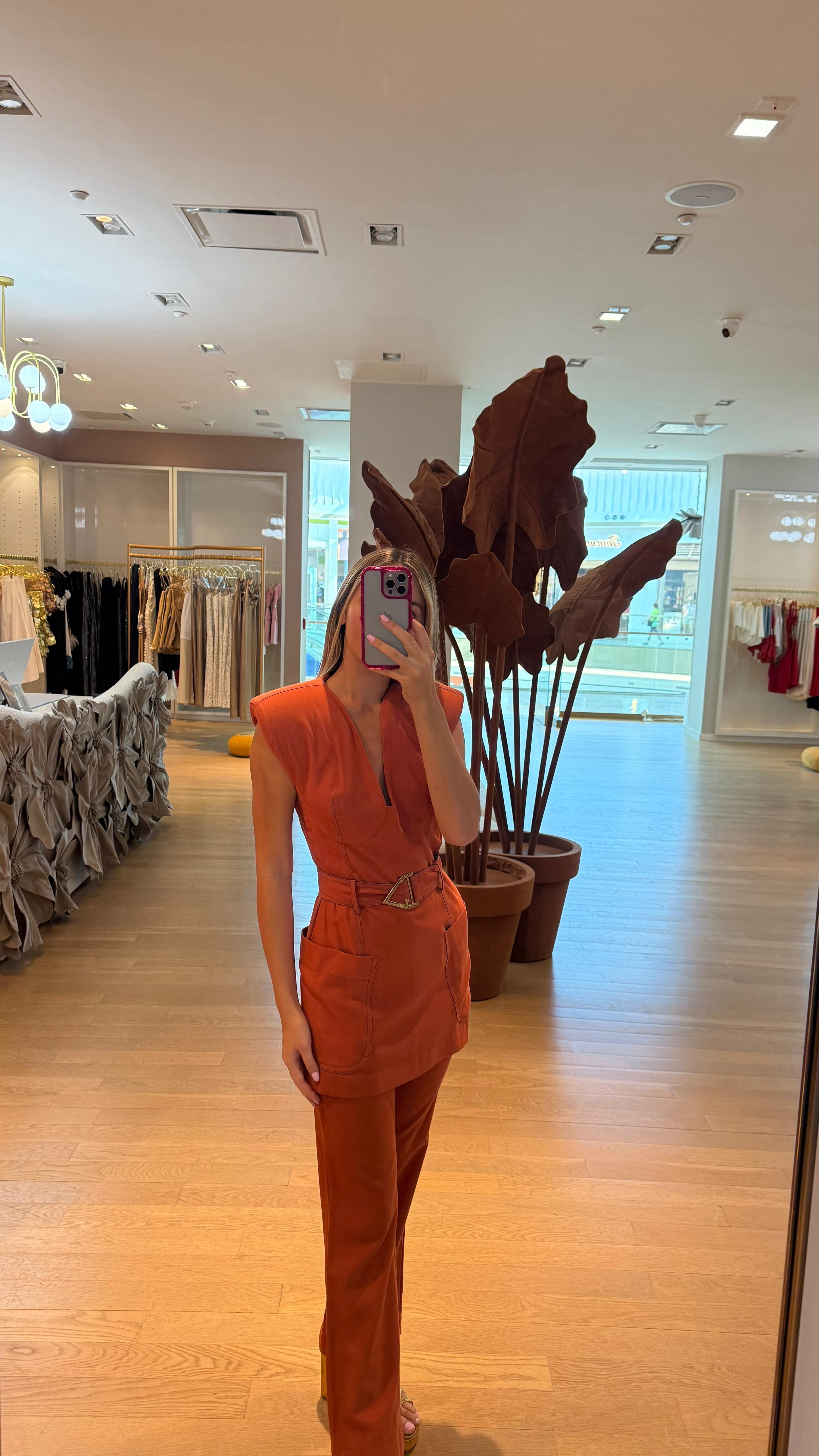 TD ORANGE JUMPSUIT