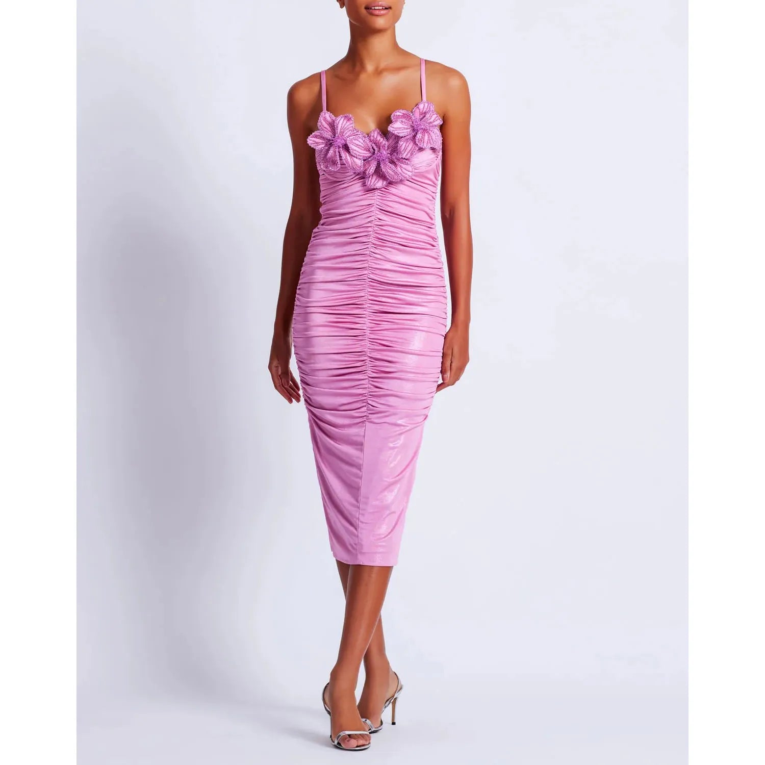 PB EMBELLISHED MIDI DRESS