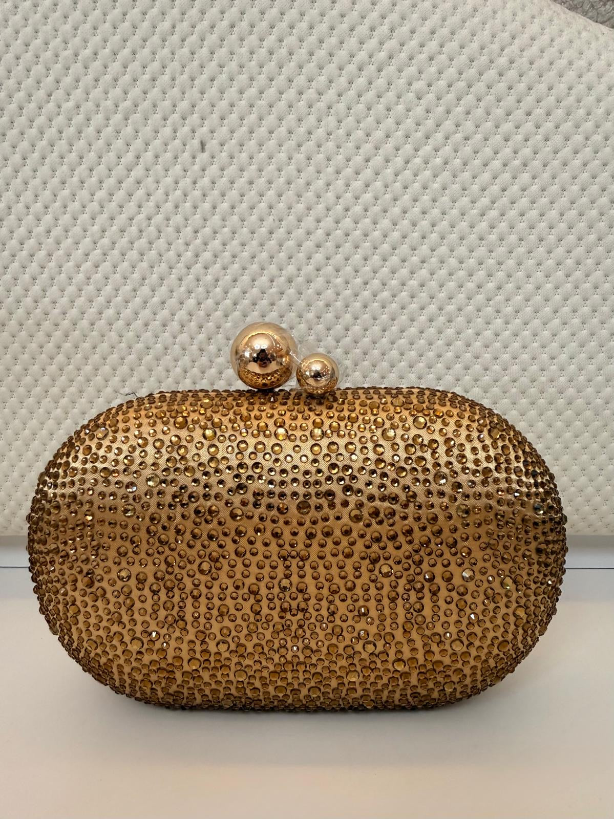 ITVOGUE SPARKLE OVAL CLUTCH