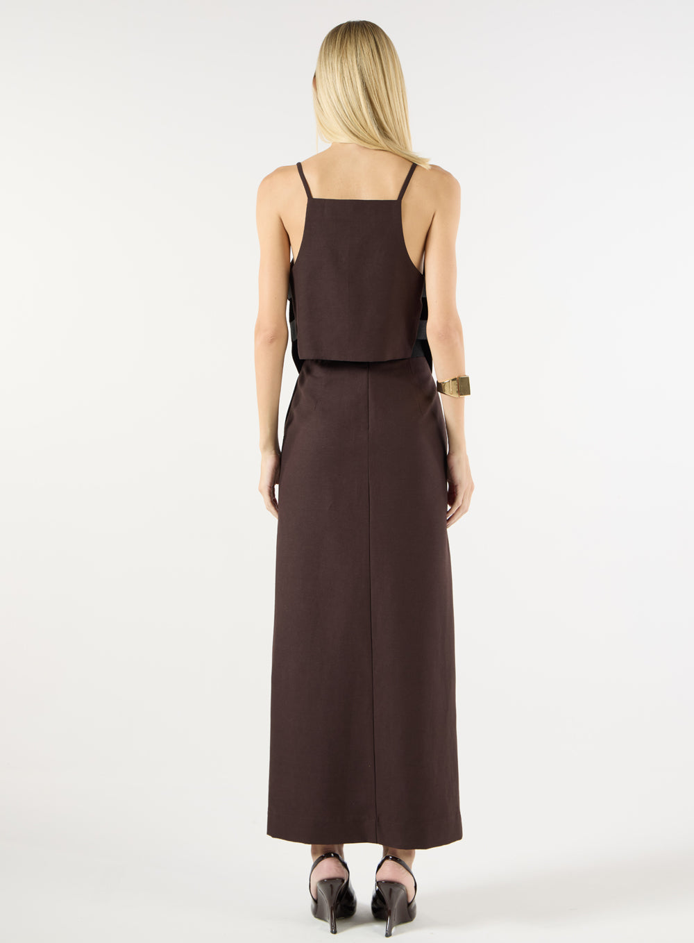 SK TOP AND SKIRT WITH ELASTIC