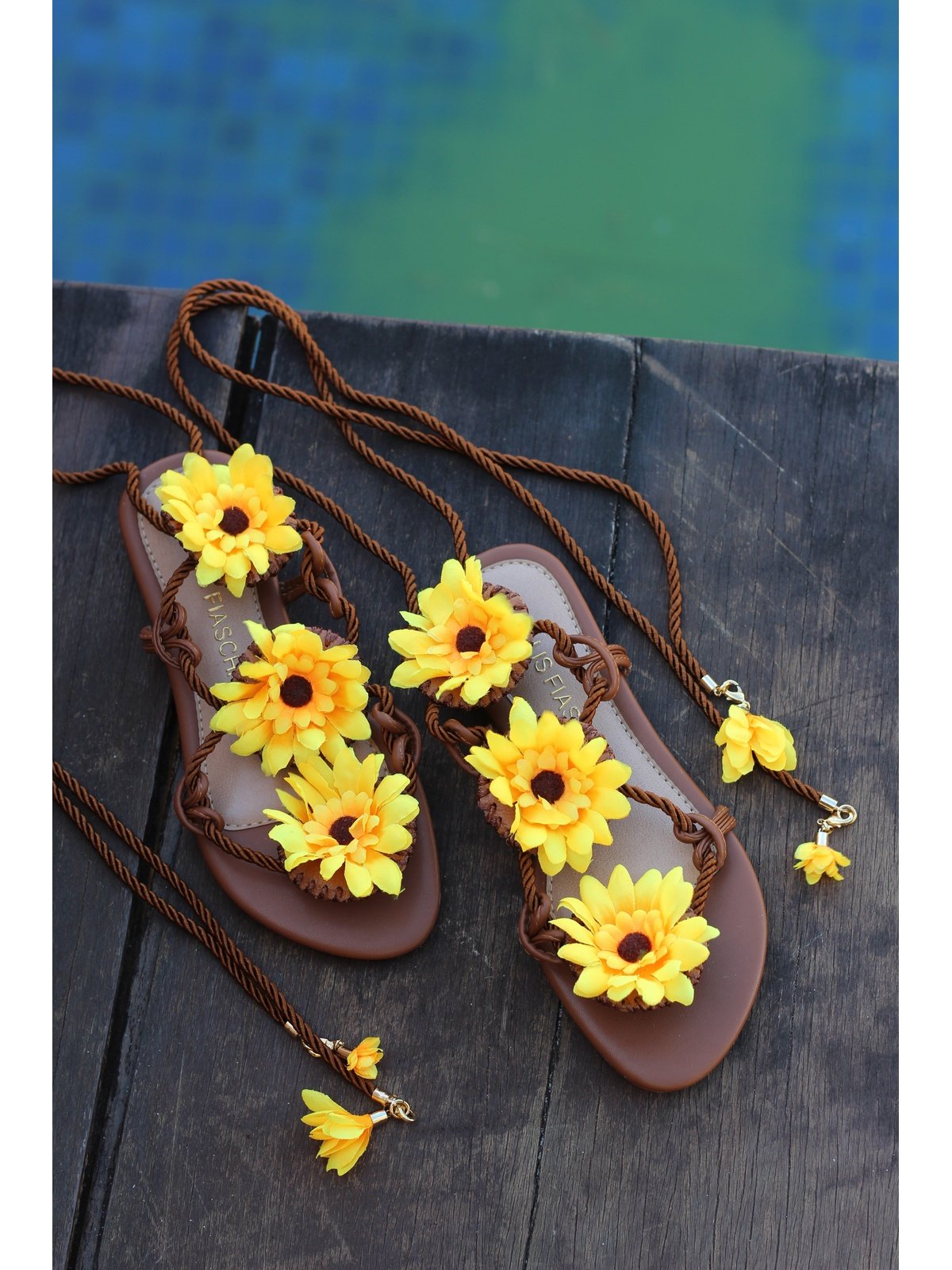 SUNFLOWER SANDALS