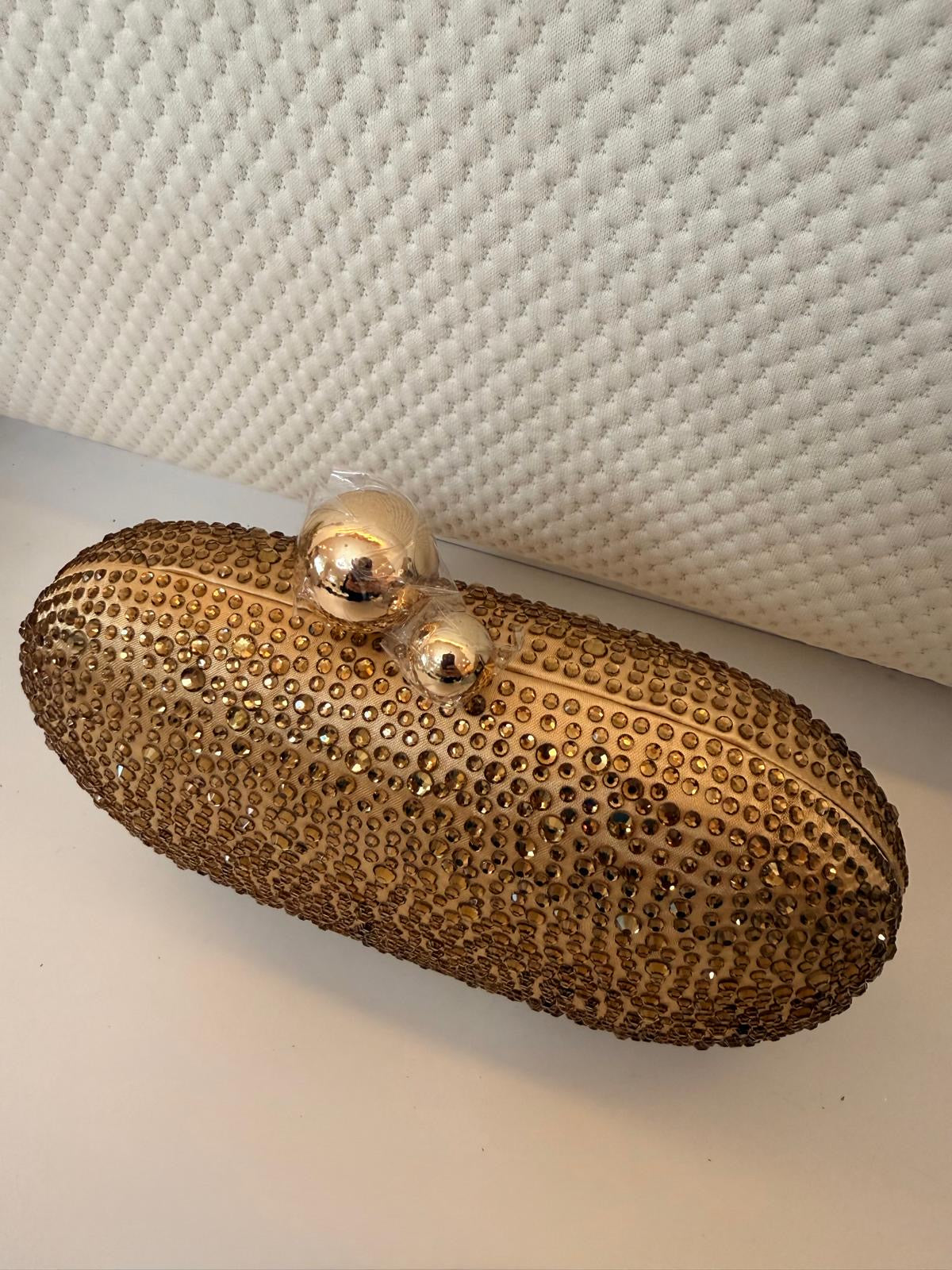 ITVOGUE SPARKLE OVAL CLUTCH