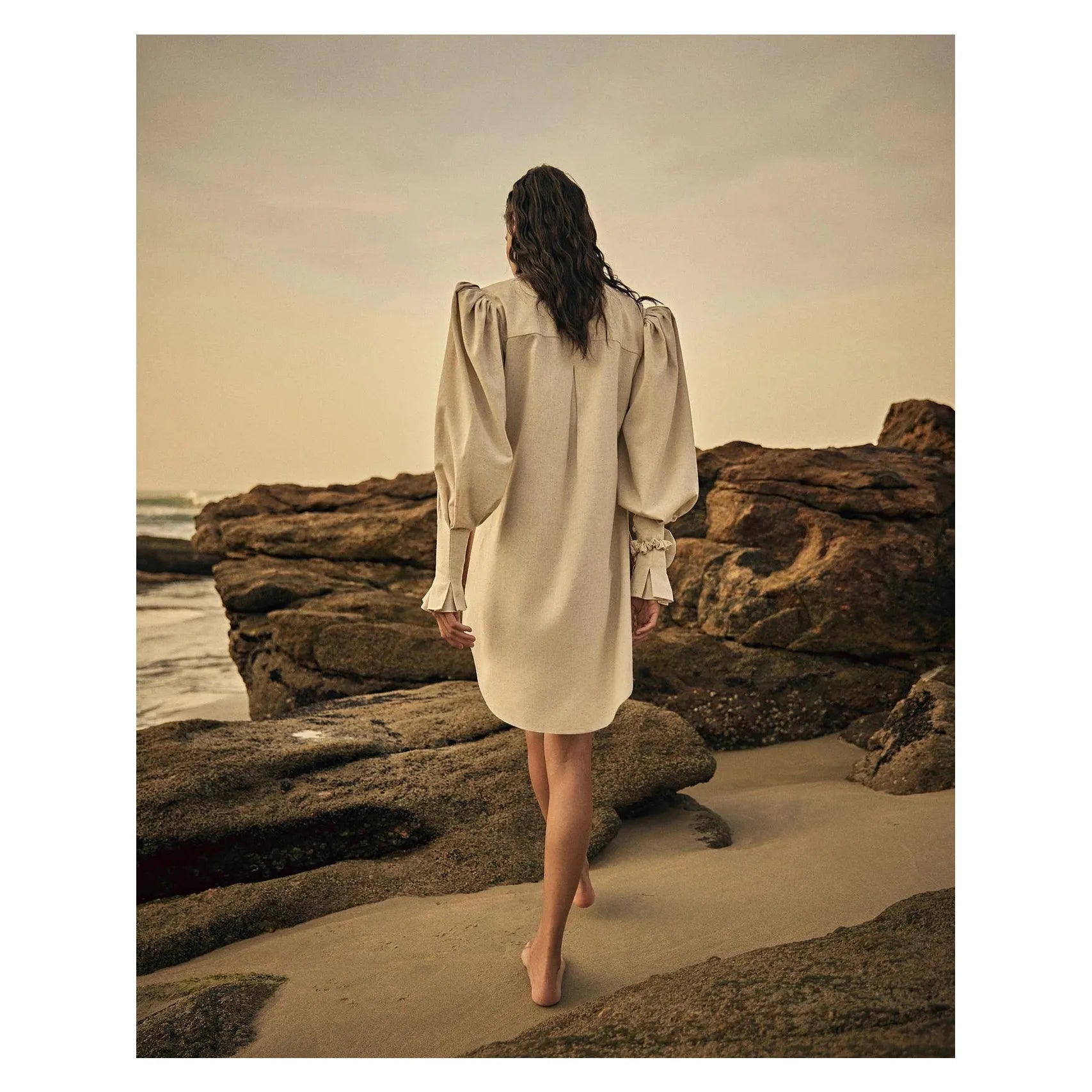 HL CAMISA TERRA - NATURAL