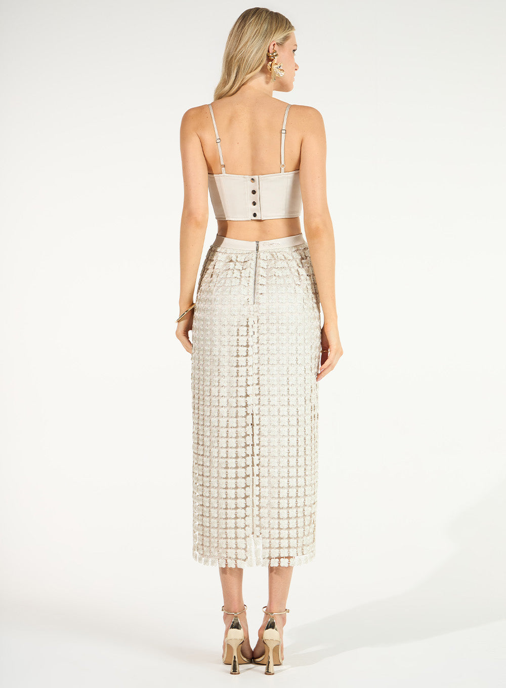 SK MIDI CUT OUTS DRESS