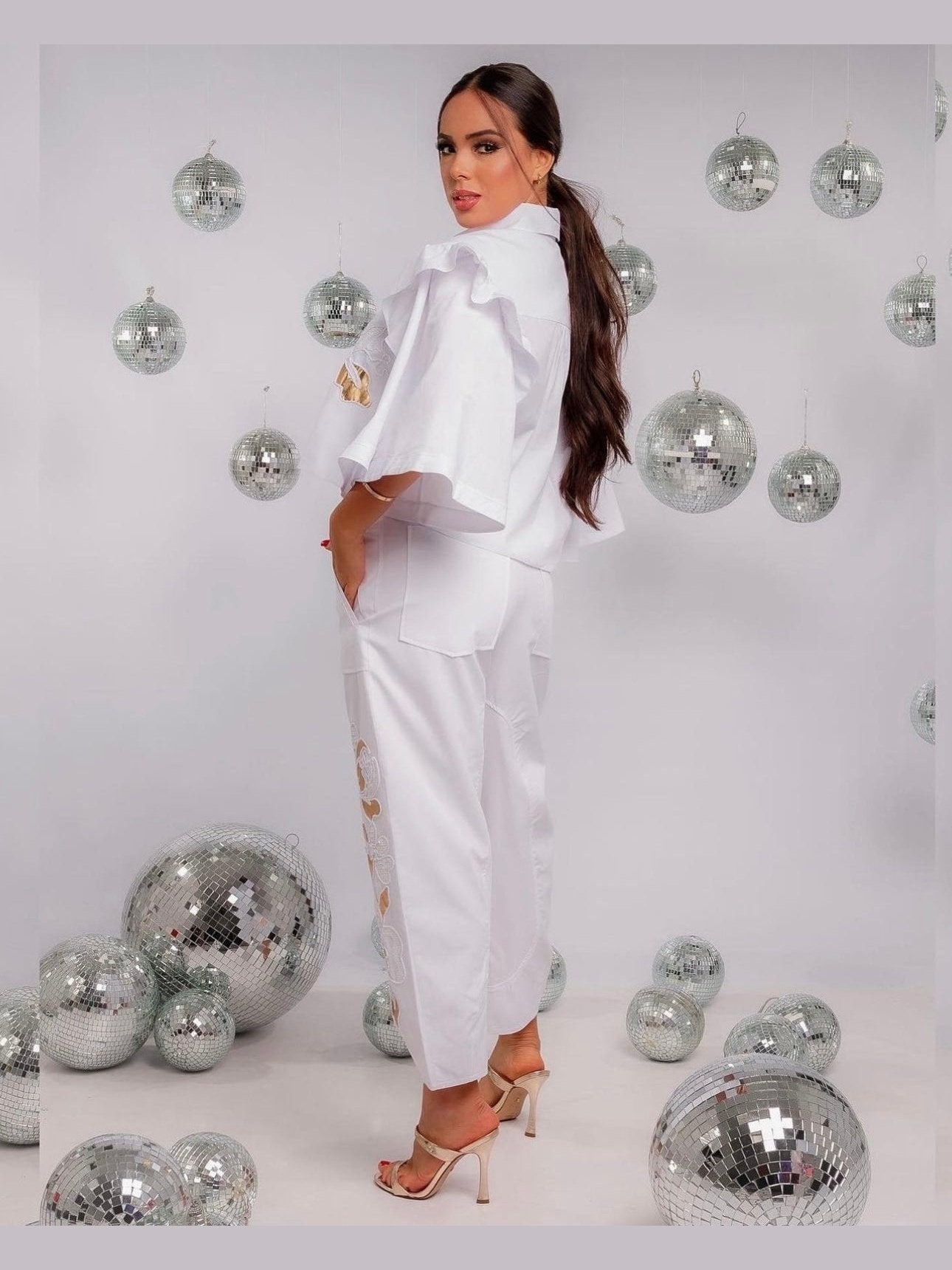 AMAR GOLD PANTS