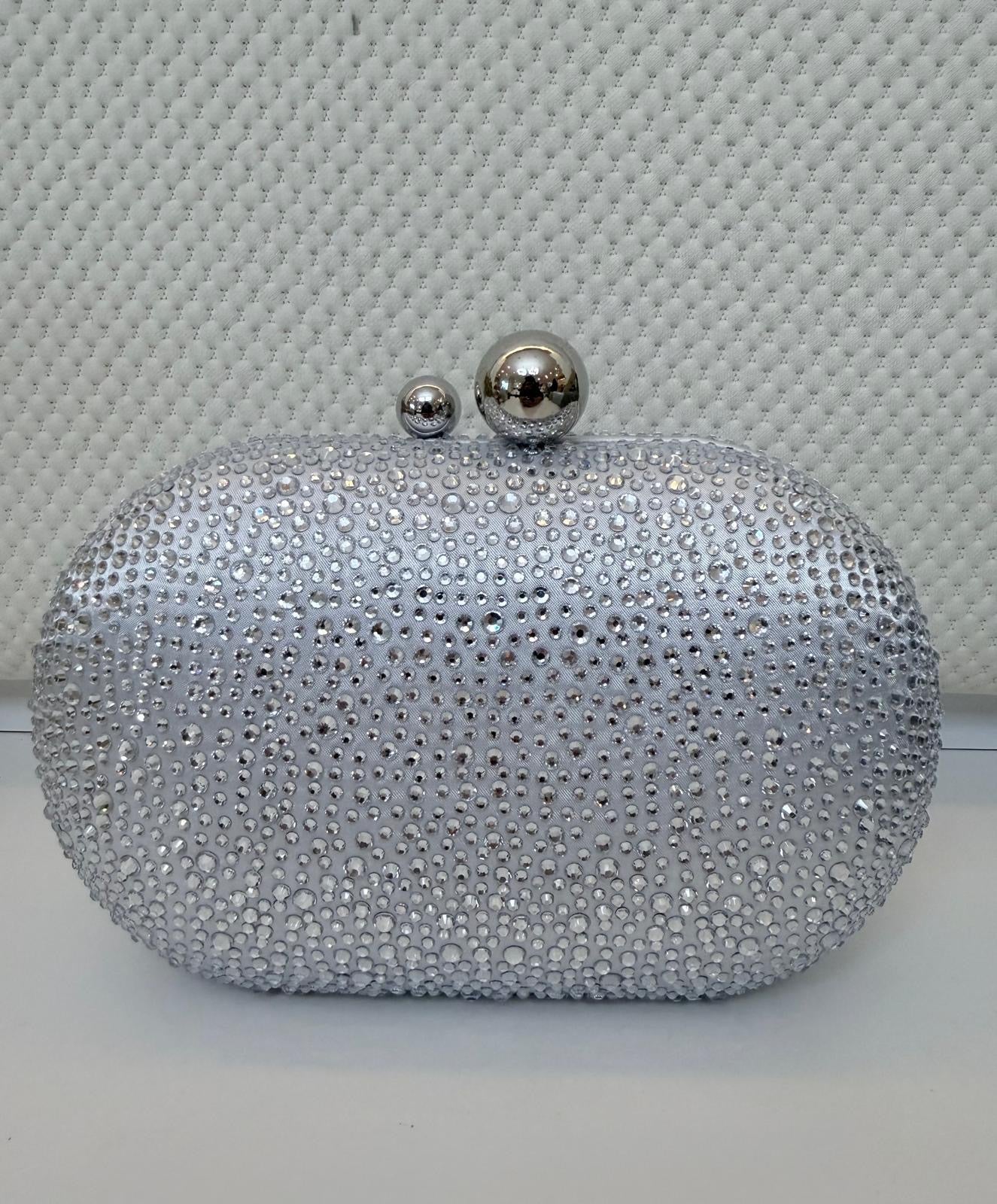 ITVOGUE SPARKLE OVAL CLUTCH