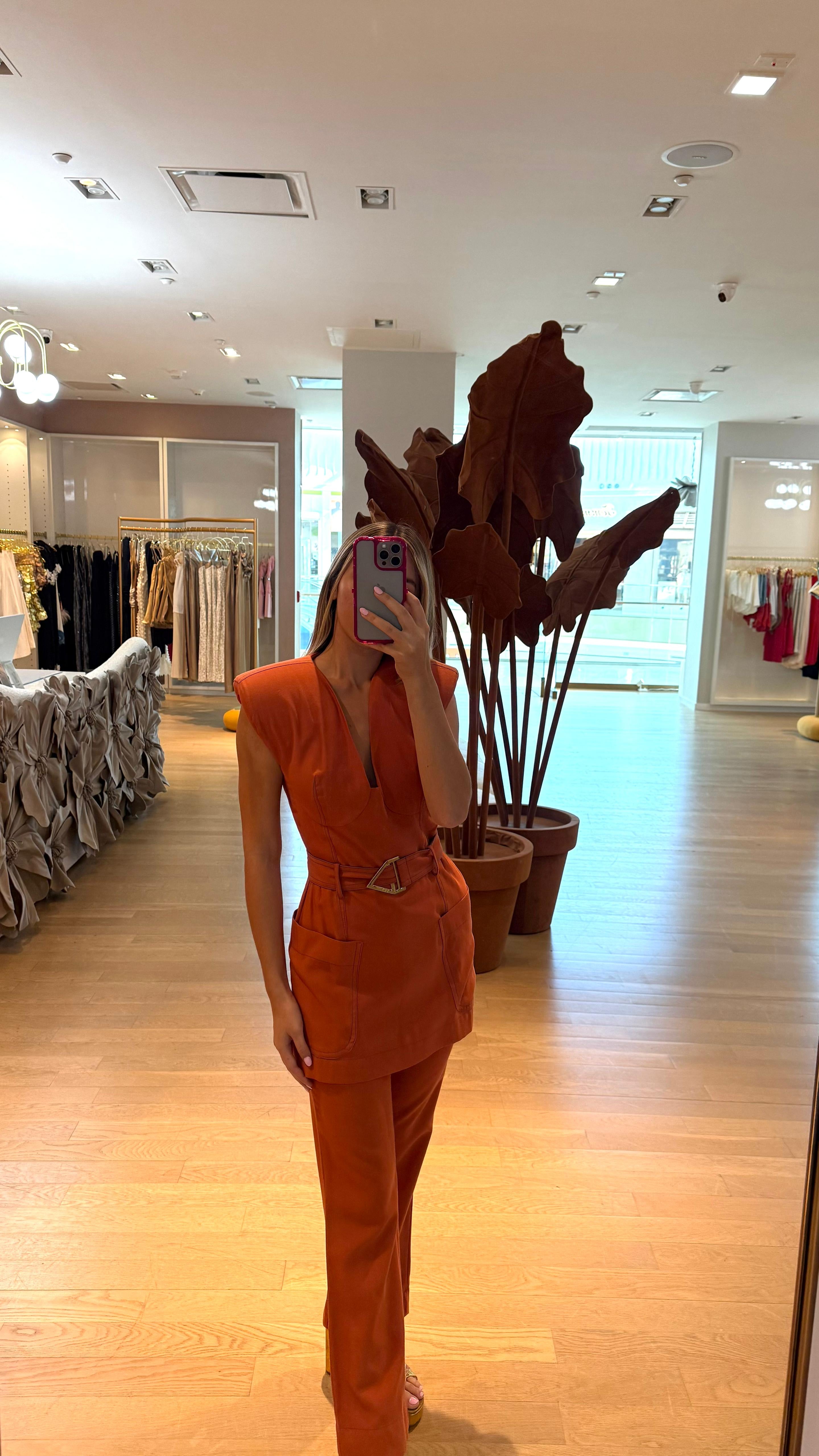 TD ORANGE JUMPSUIT
