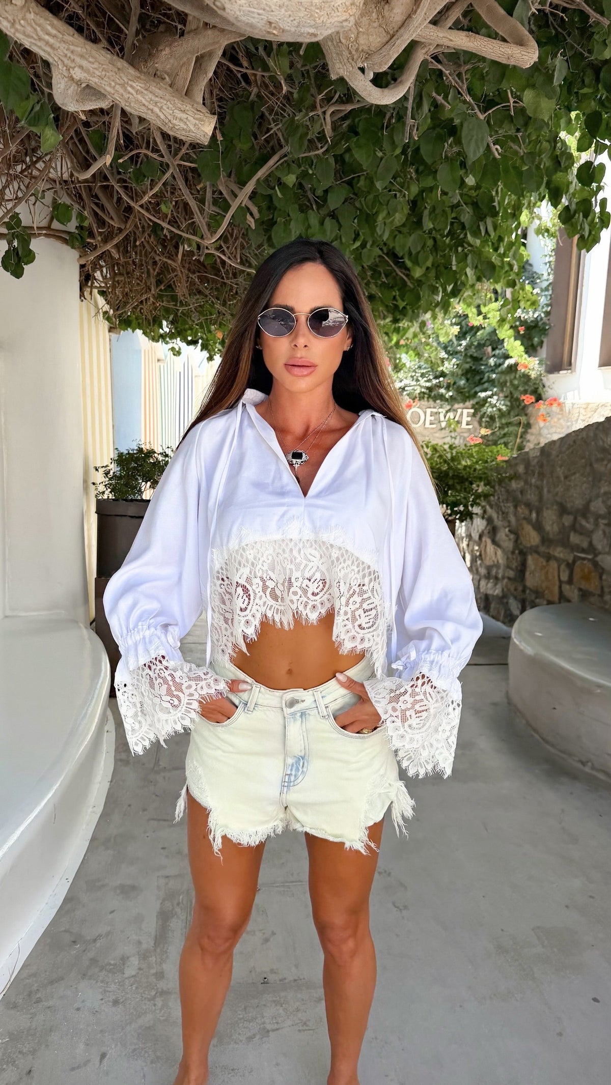 CHANTY TOP - WHITE