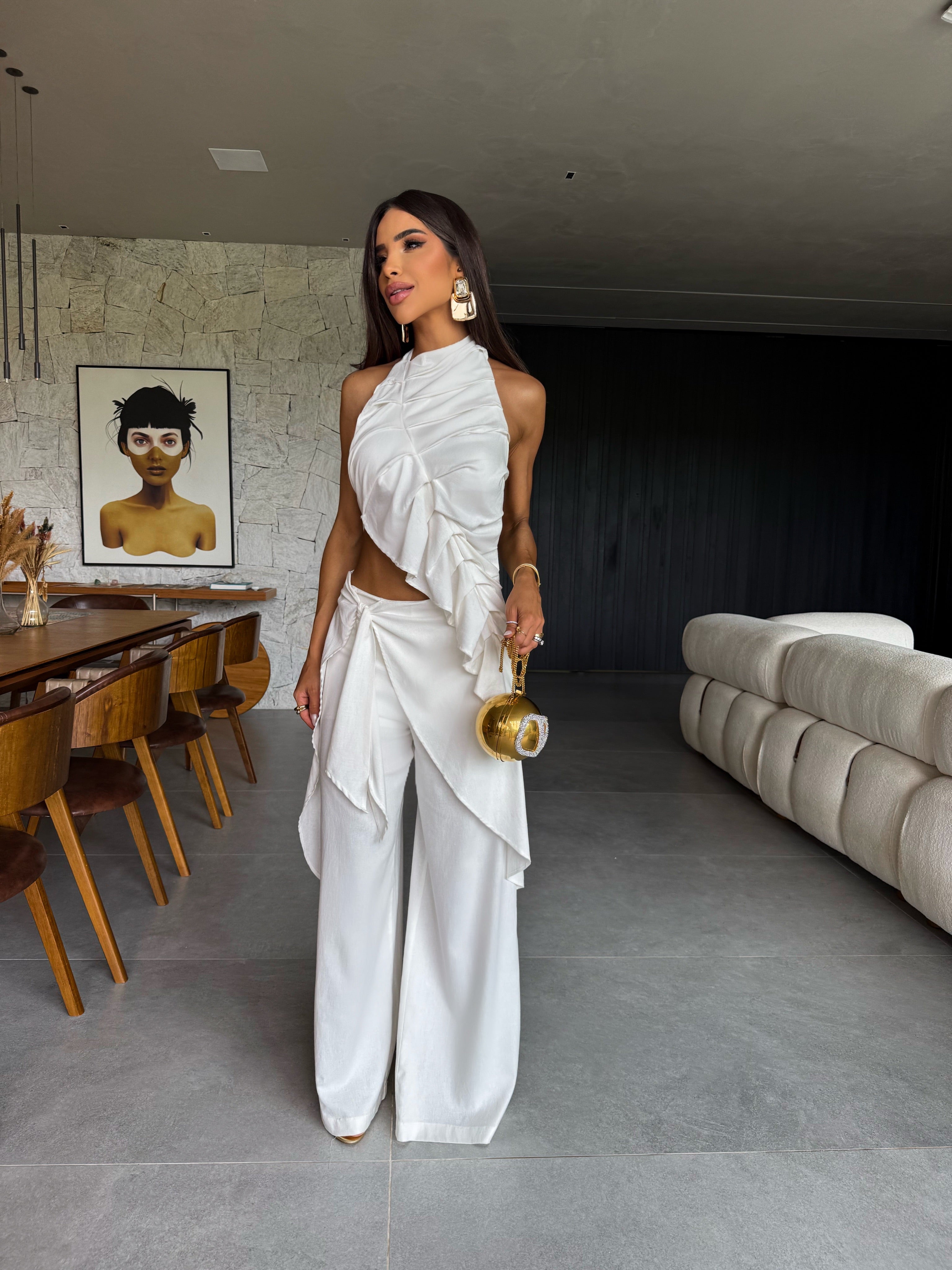 SEEN JUMPSUIT - WHITE
