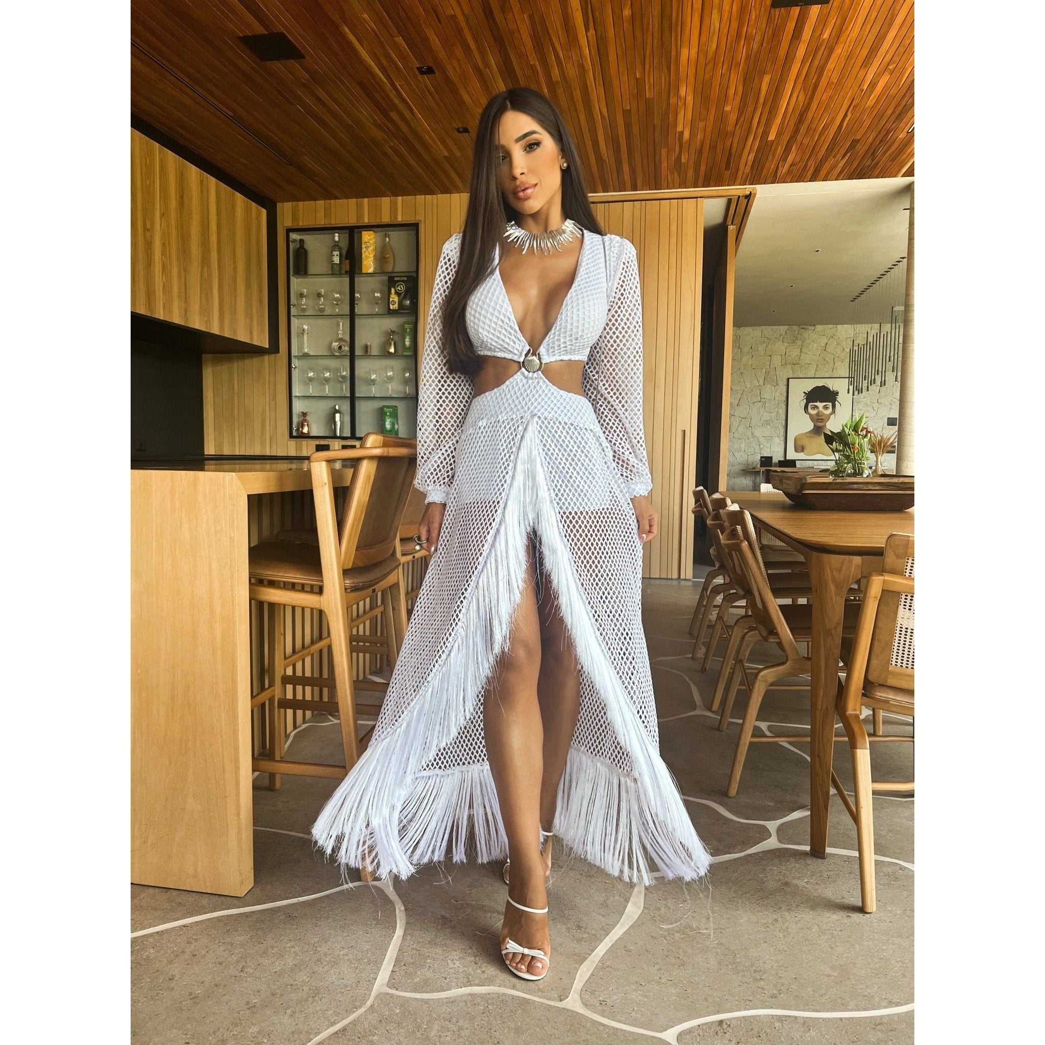 MEYER REMOVABLE SLEEVES DRESS