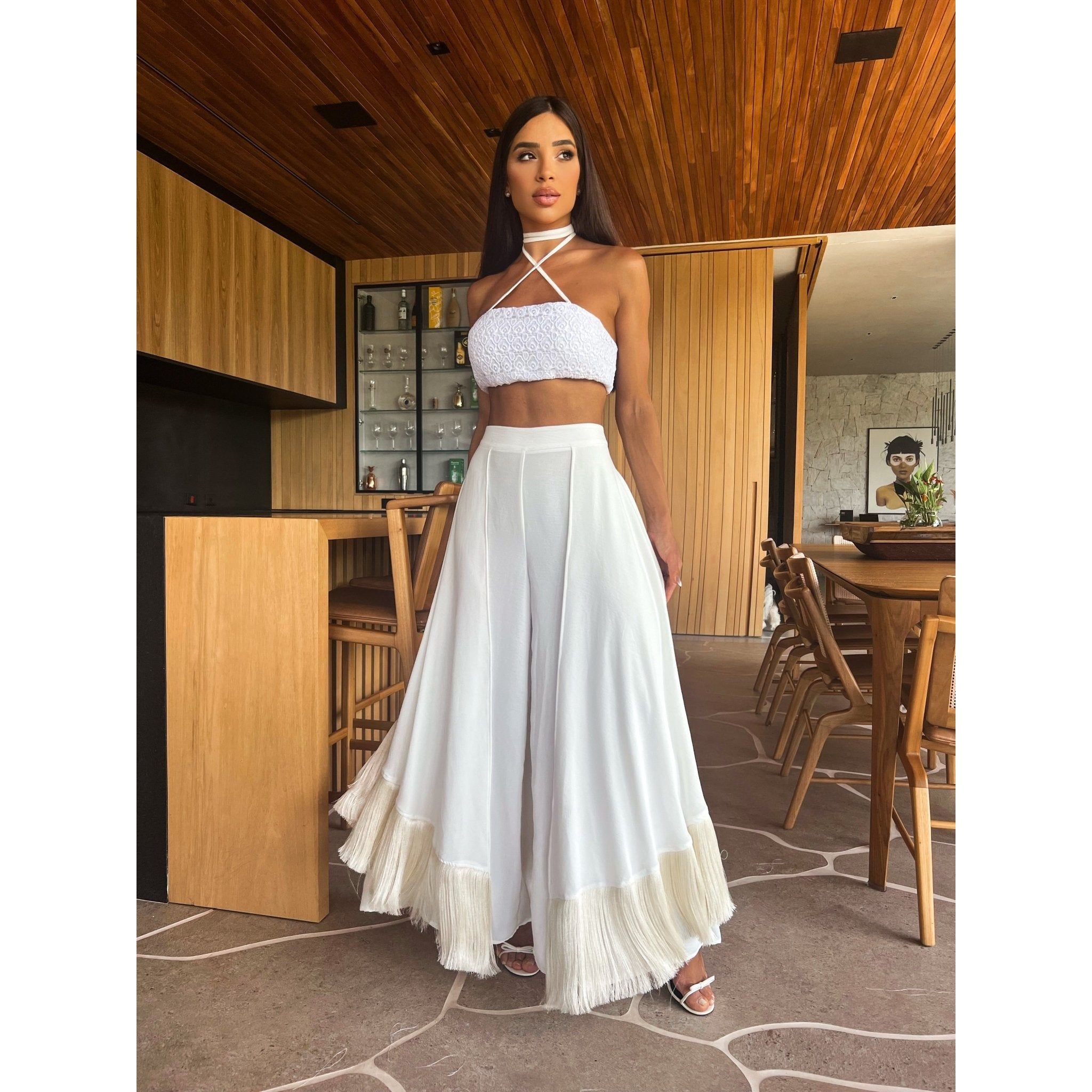 HISHA WHITE MATCHING SET