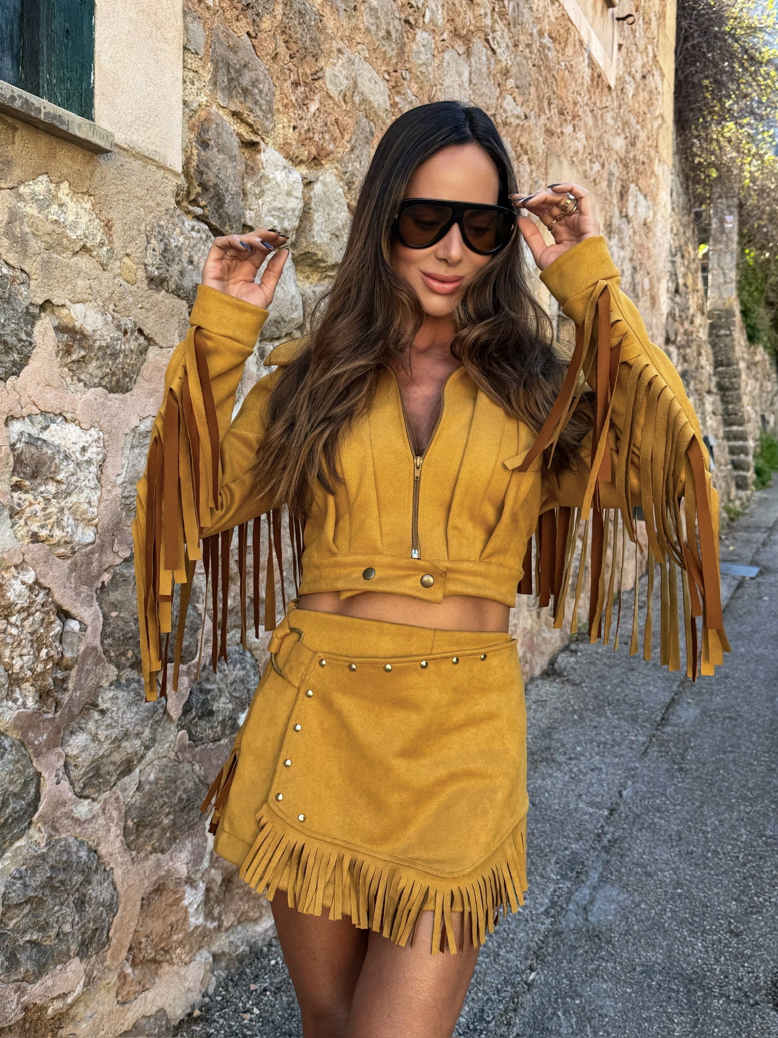 MUSTARD COWBOY SET
