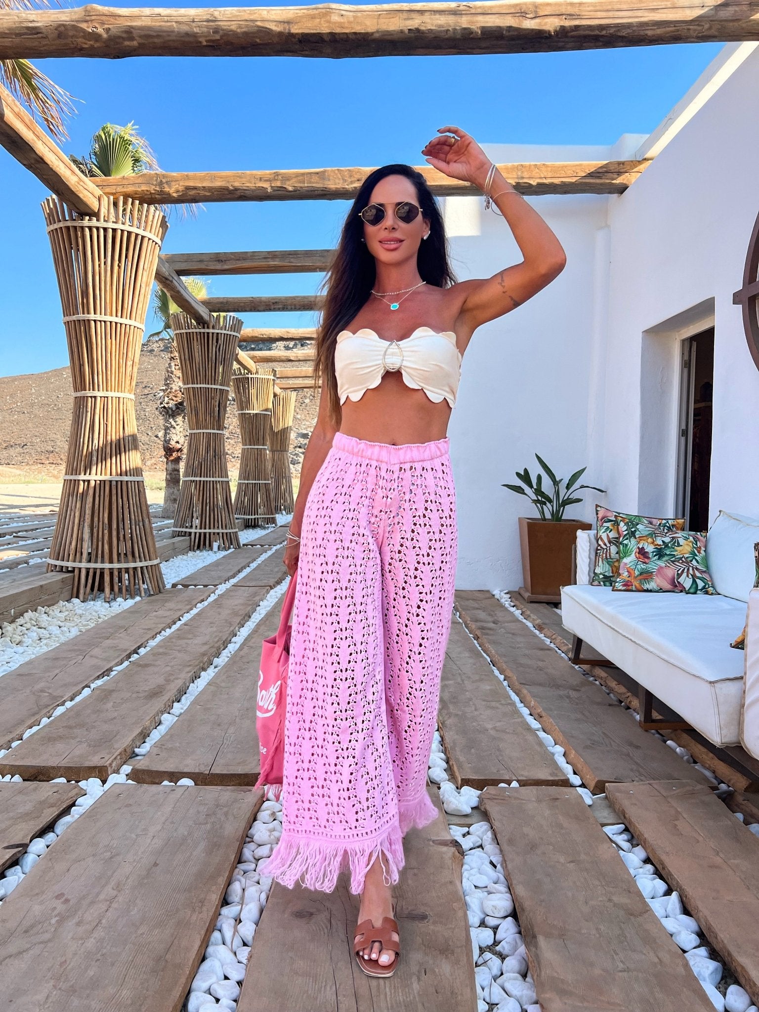 VELVET PINK CALÇA